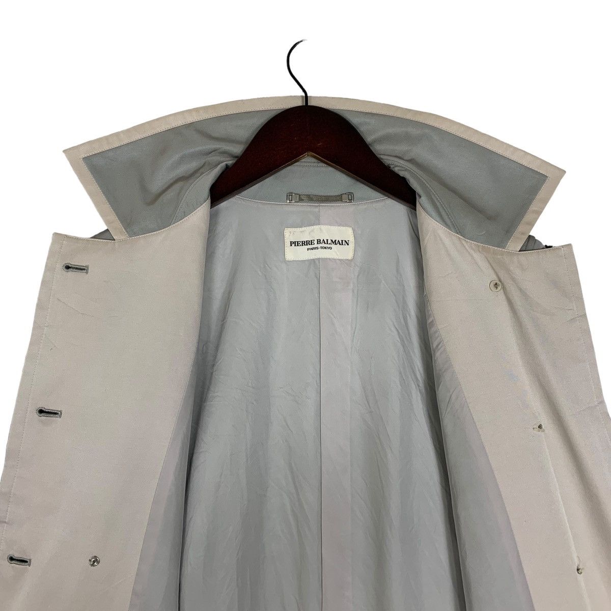 Designer × Pierre Balmain Pierre Balmain Paris Designer Luxury Long Coat for Womens Size M / US 6-8 / IT 42-44 - 8 Thumbnail