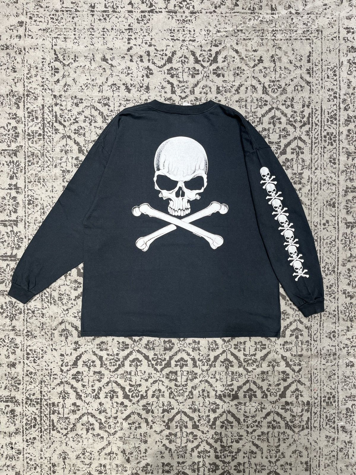 Fashion Victim × Vintage Vintage 00’s Skull & Cross Bones By Fashion Victim Size US XXL / EU 58 / 5 - 3 Thumbnail