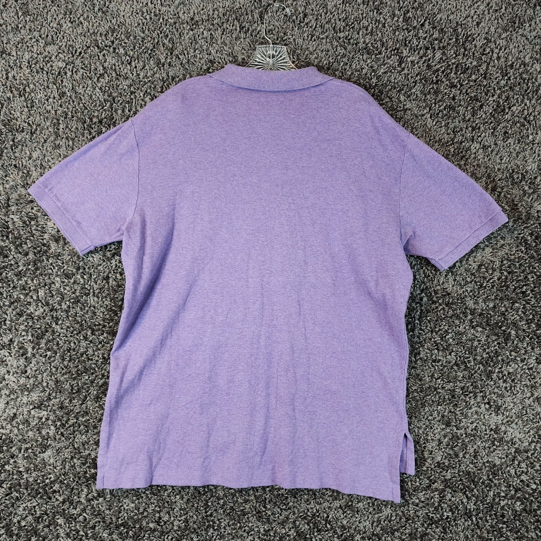 Polo Ralph Lauren VINTAGE Polo Ralph Lauren Polo Shirt Men Short Sleeve Size L Purple 100% Cotton Size US L / EU 52-54 / 3 - 6 Thumbnail