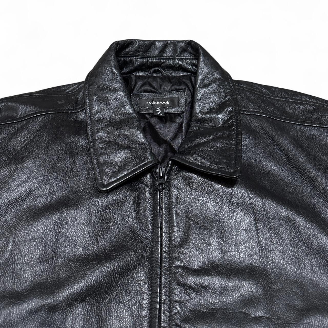 Other 1990s Colebrook Leather Bomber Jacket Size US XL / EU 56 / 4 - 4 Thumbnail