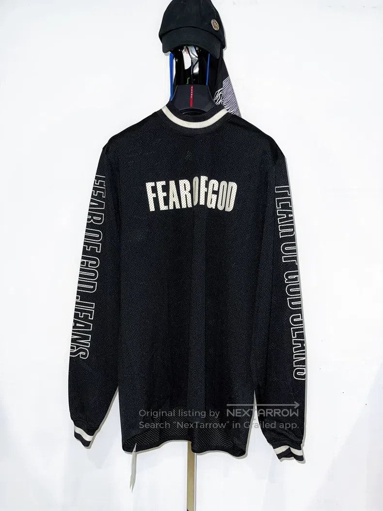 FOG × Fear of God Fear Of God Mesh Motocross Jersey | Grailed