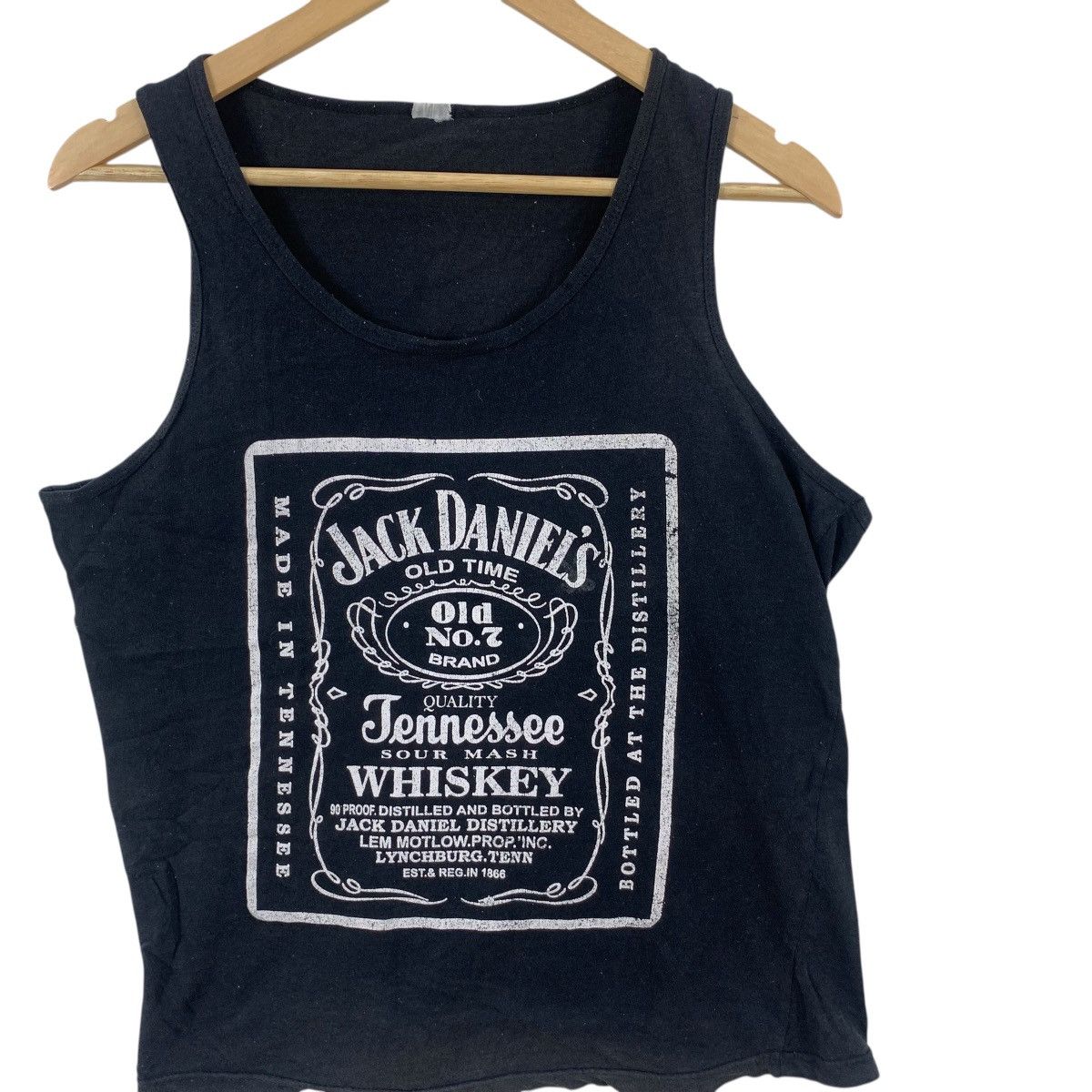 Vintage Vintage JACK DANIELS WHISKEY Tennessee Tank Top Tee Shirt Size US M / EU 48-50 / 2 - 5 Thumbnail