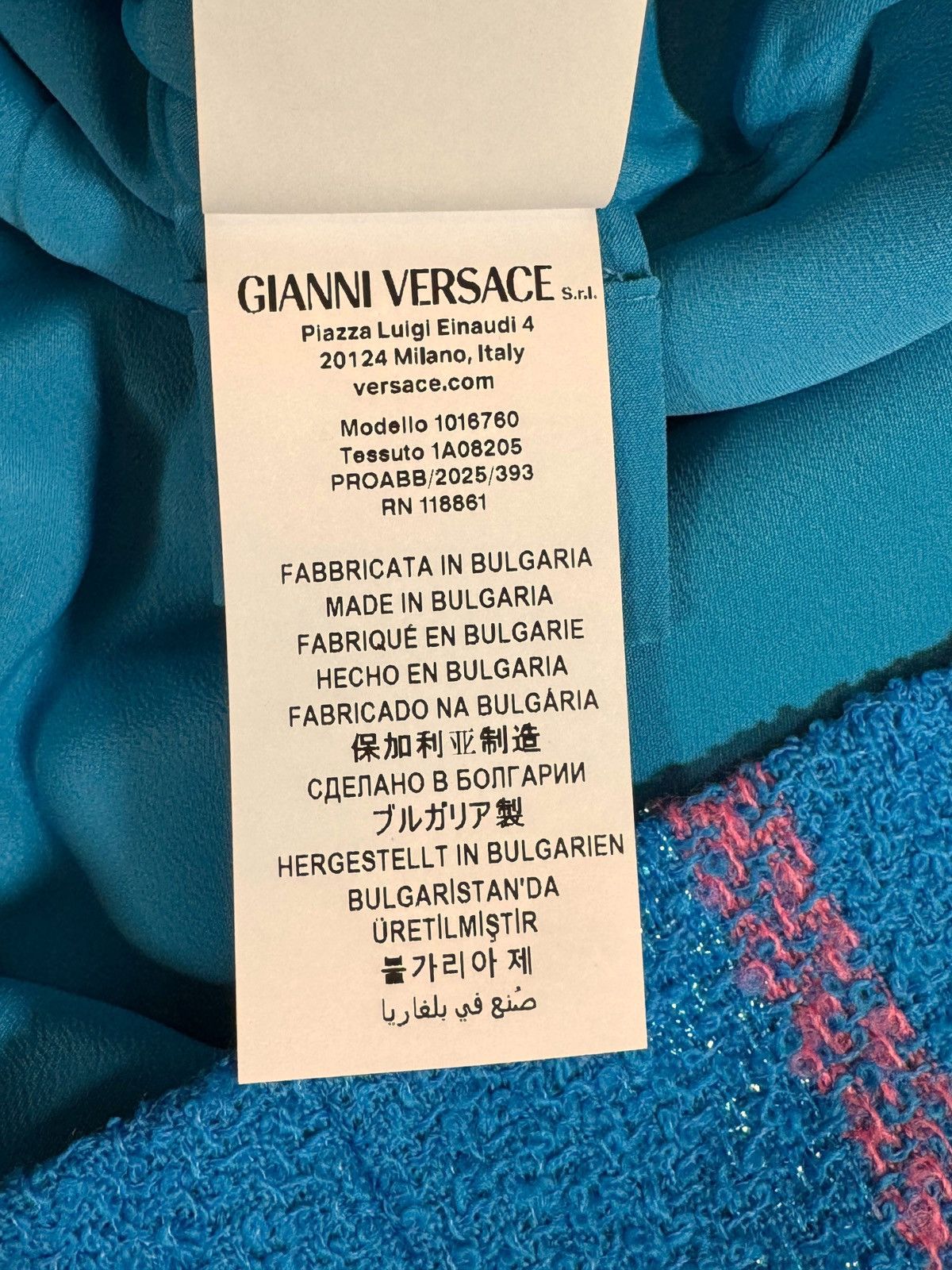 Versace Versace Virgin Wool Check Mini Skirt Medusa Button Size 27" / US 4 / IT 40 - 9 Thumbnail