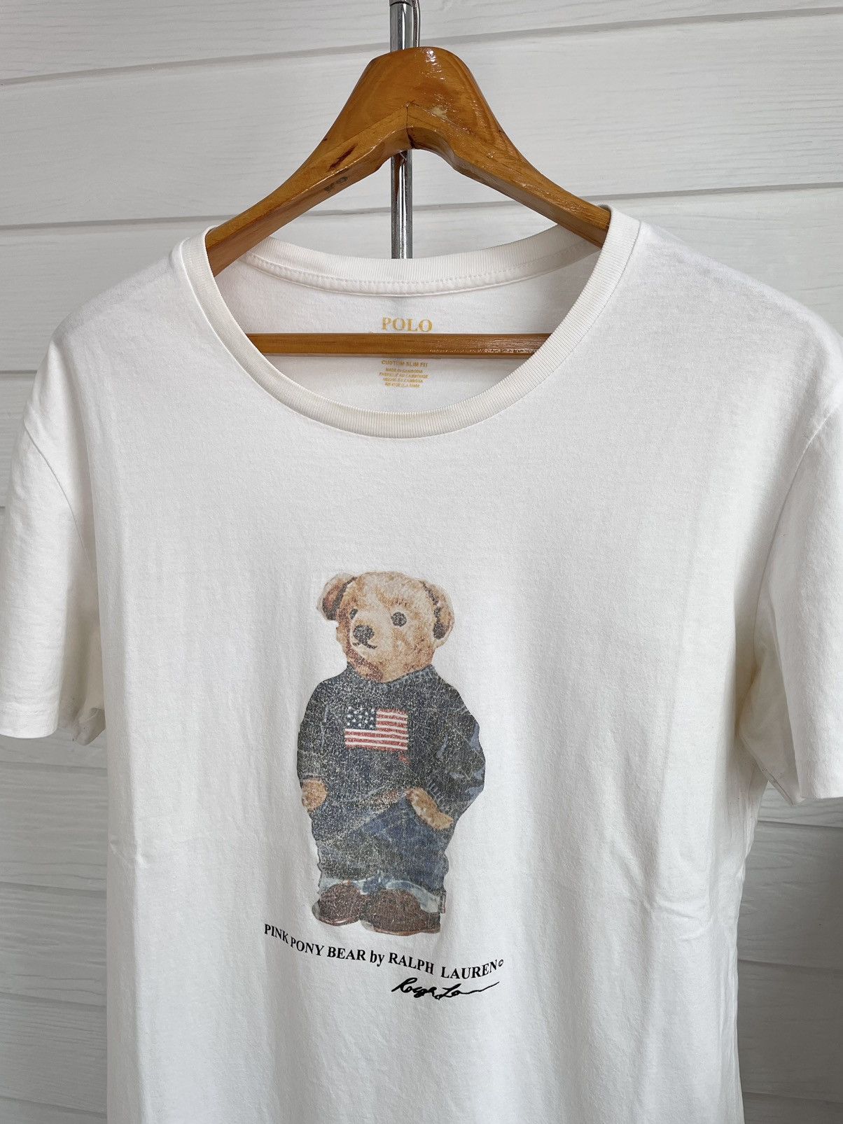 Polo Ralph Lauren × Vintage PINK PONY BEAR BY RALPH LAUREN Size US L / EU 52-54 / 3 - 2 Thumbnail