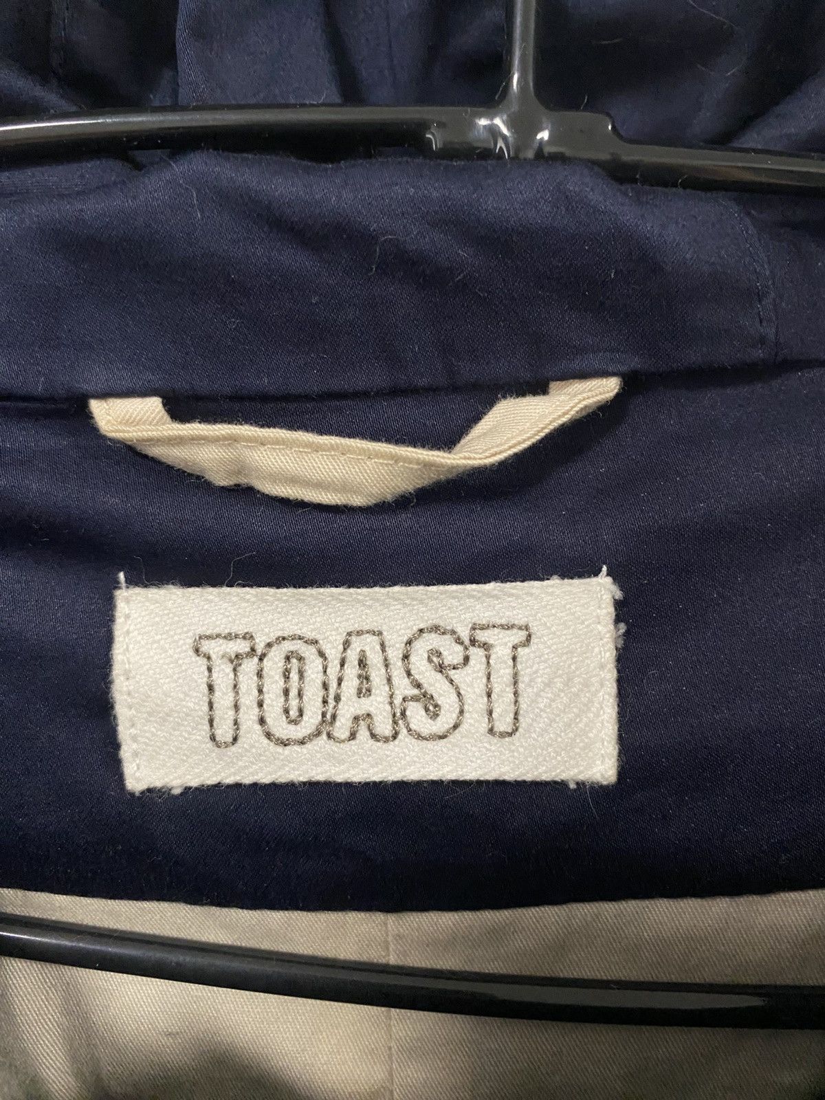 Other Toast UK Dark Blue Cotton Parka Size: 14 Size L / US 10 / IT 46 - 4 Thumbnail