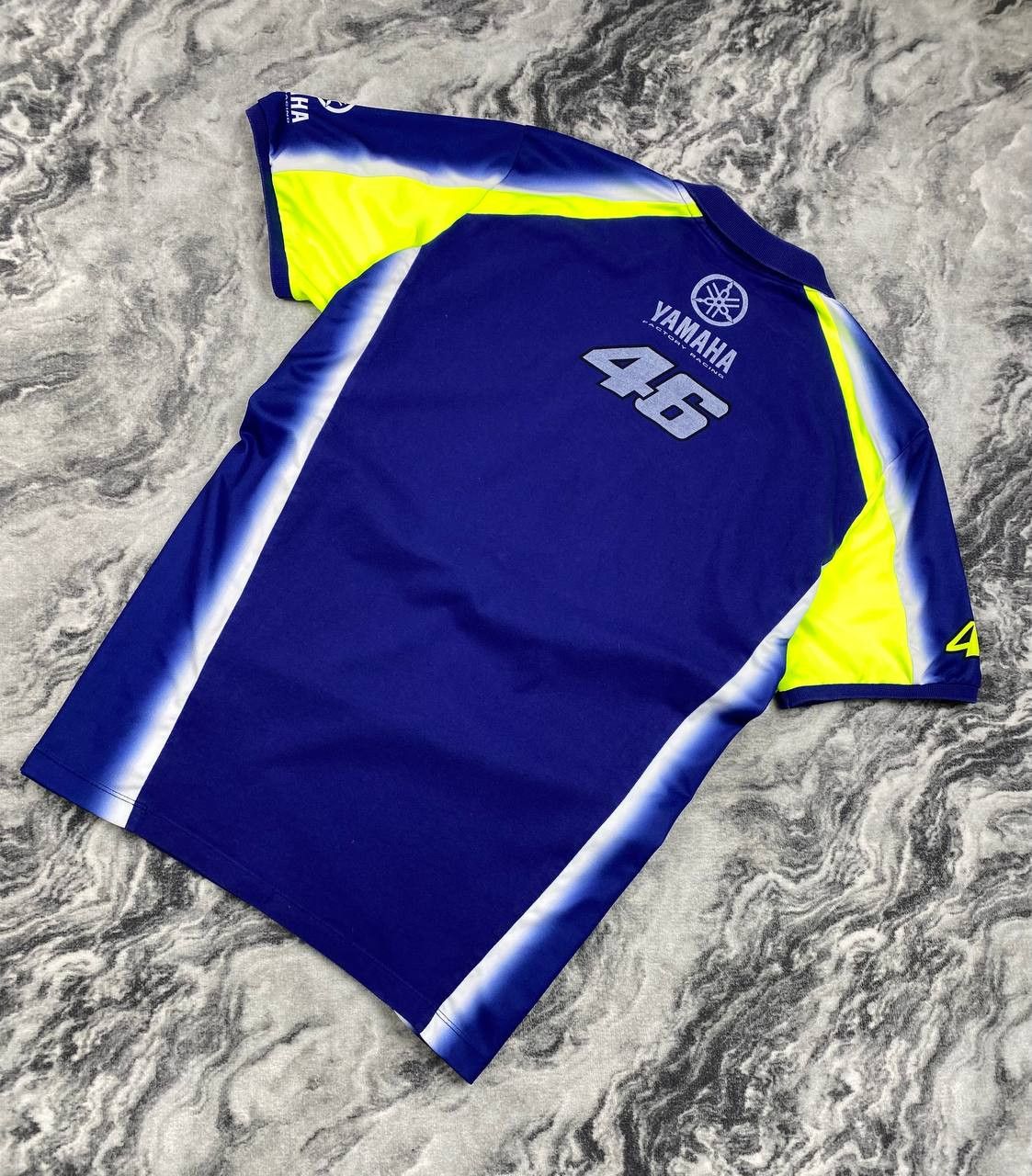 Vintage Yamaha Racing Big Logo Polo Shirt