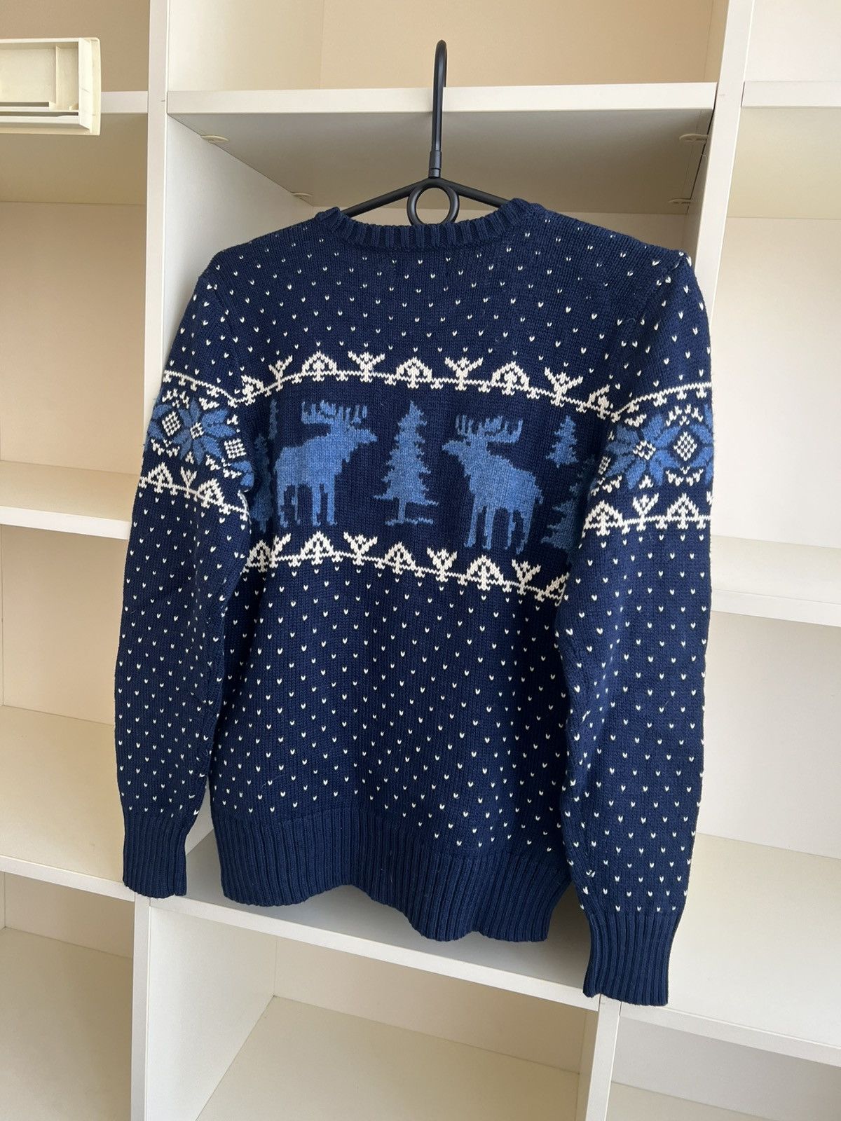 Polo Ralph Lauren Vintage Polo Ralph Lauren Knit Sweater Moose RARE Size XS Size US XS / EU 42 / 0 - 14 Thumbnail