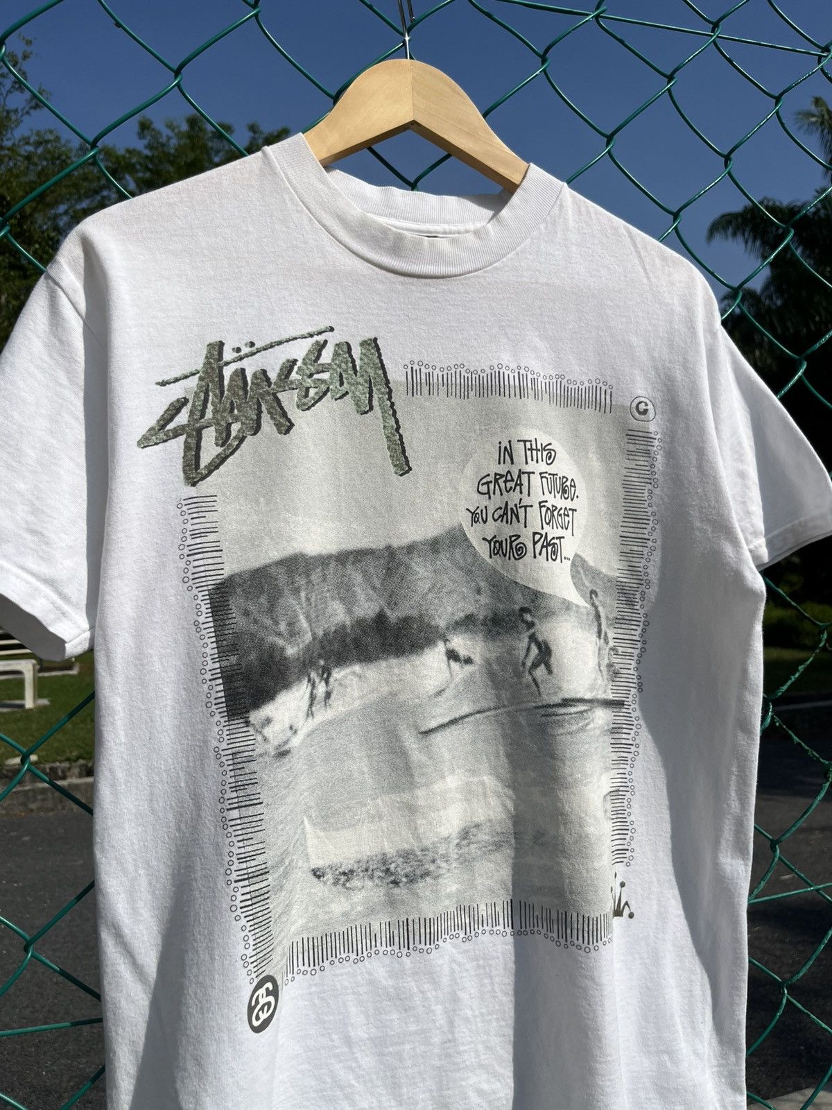 Stussy Stussy Vintage Surfing Photo Tee Size US M / EU 48-50 / 2 - 3 Thumbnail