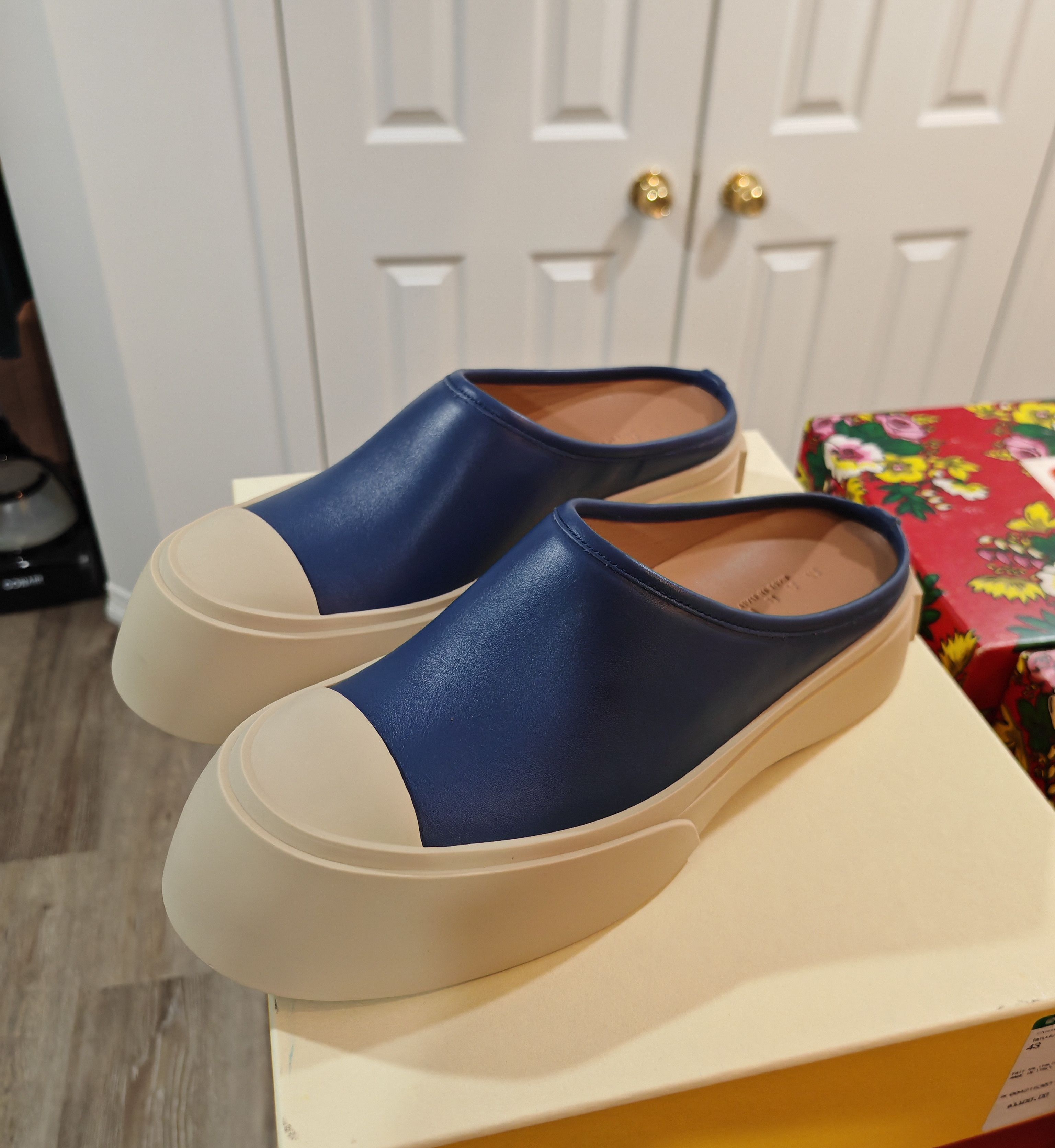 Marni Leather Pablo Sabot Slip-On Size US 10 / EU 43 - 4 Thumbnail