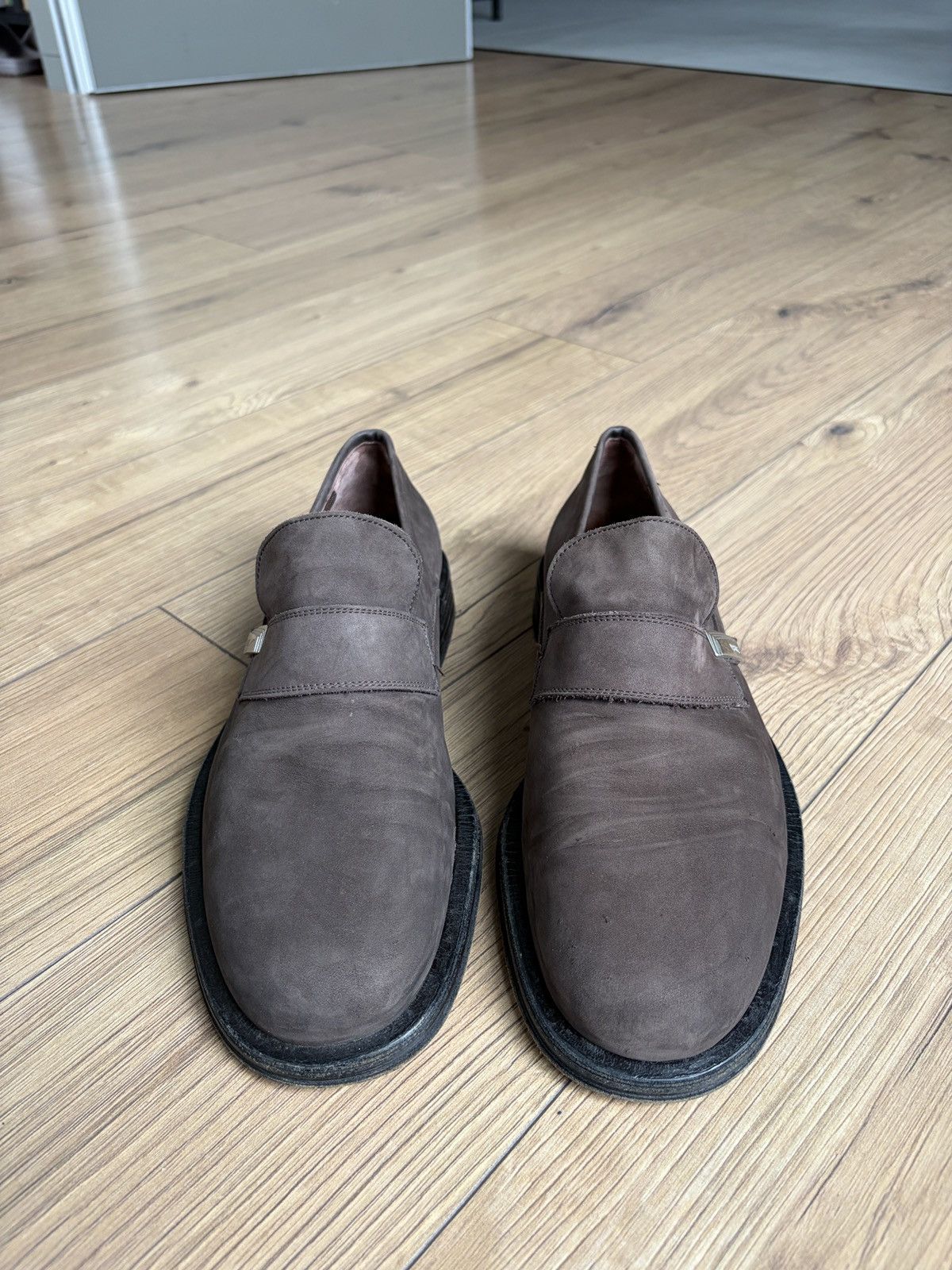 Versace Gianni Versace Vintage Nubuck Loafers Size US 6.5 / EU 39-40 - 14 Thumbnail