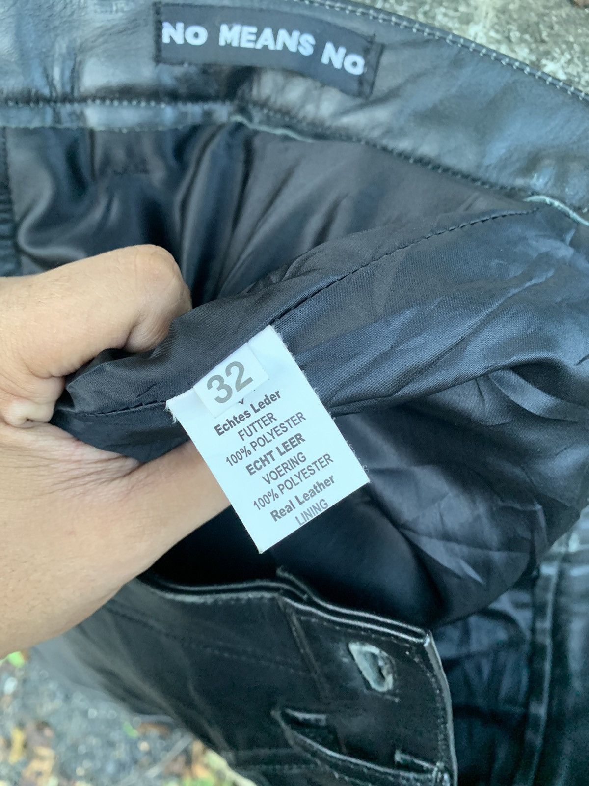 Japanese Brand Vintage Leather pants Size US 32 / EU 48 - 7 Thumbnail