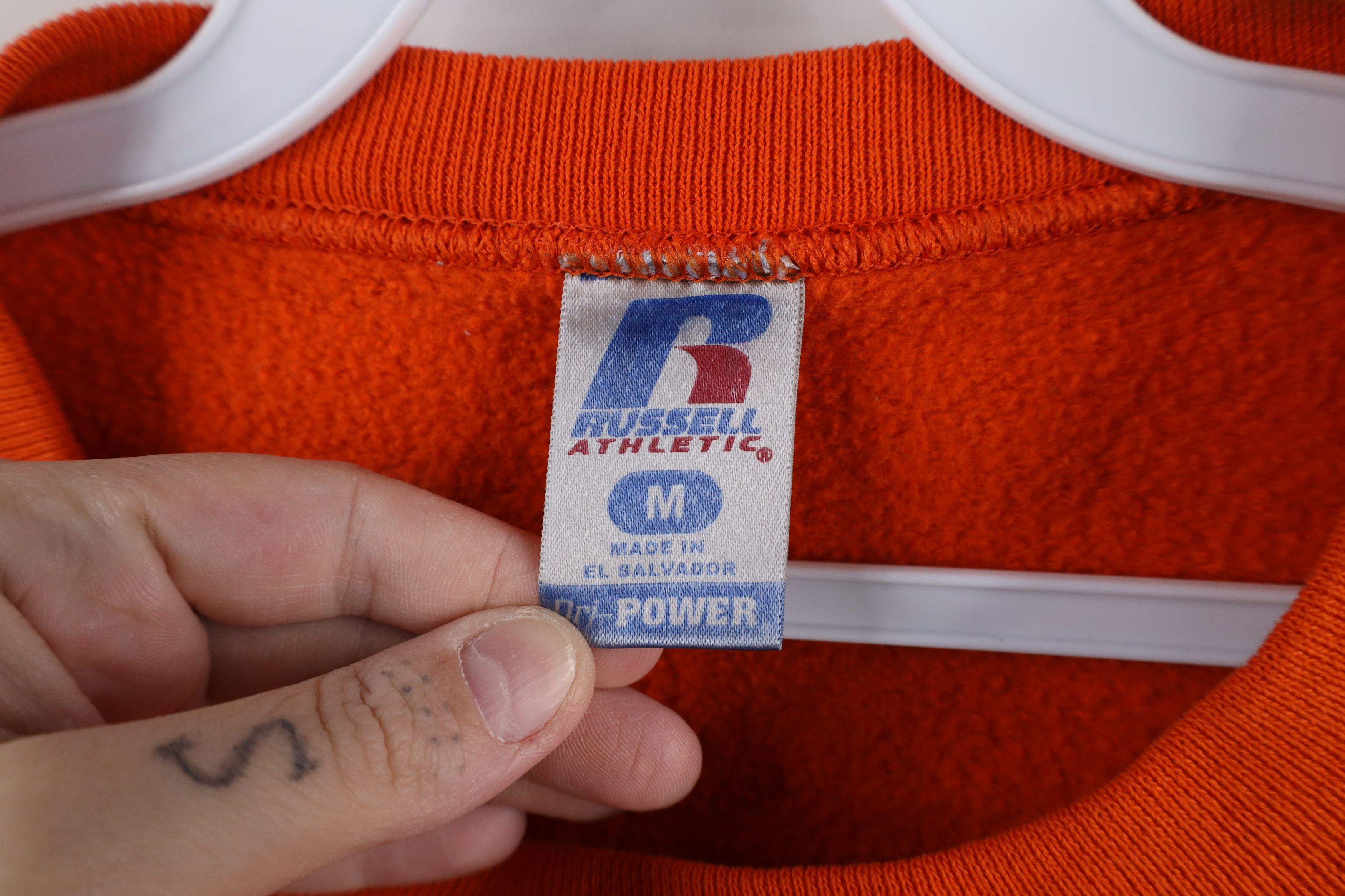 Vintage Vintage Green State University Soccer Sweatshirt Orange Size M / US 6-8 / IT 42-44 - 9 Thumbnail