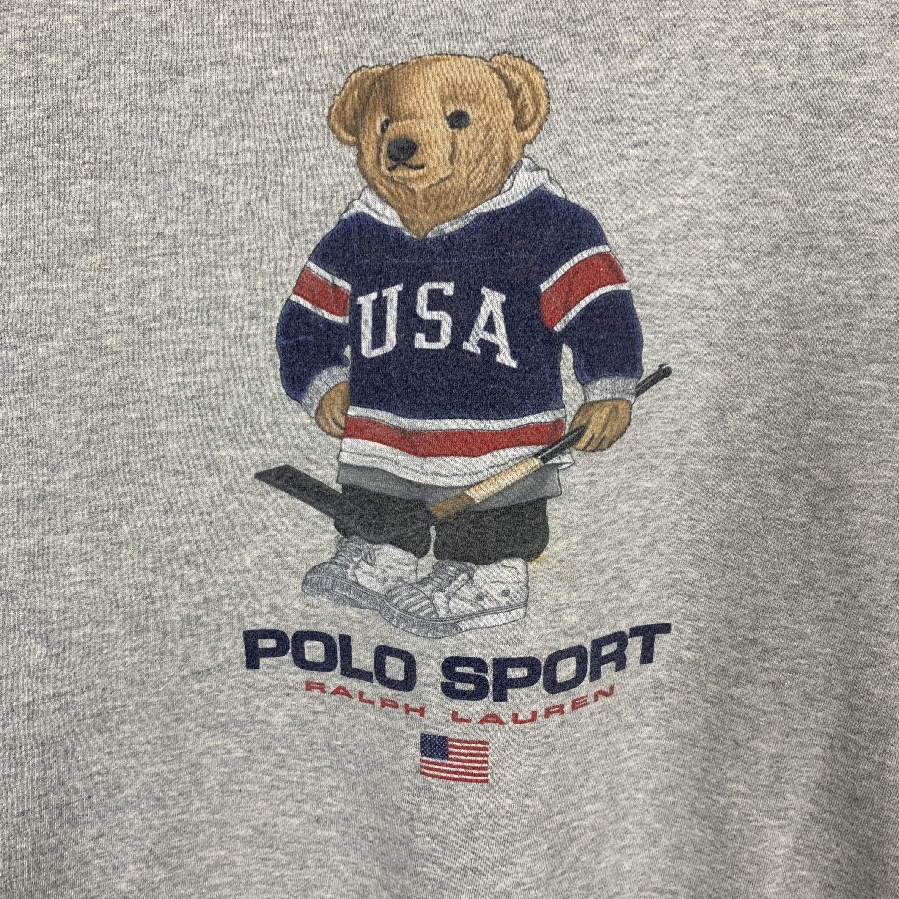 Polo Ralph Lauren Vintage Polo Bear Ralph Lauren Sweatshirt Crewneck Size US S / EU 44-46 / 1 - 3 Thumbnail