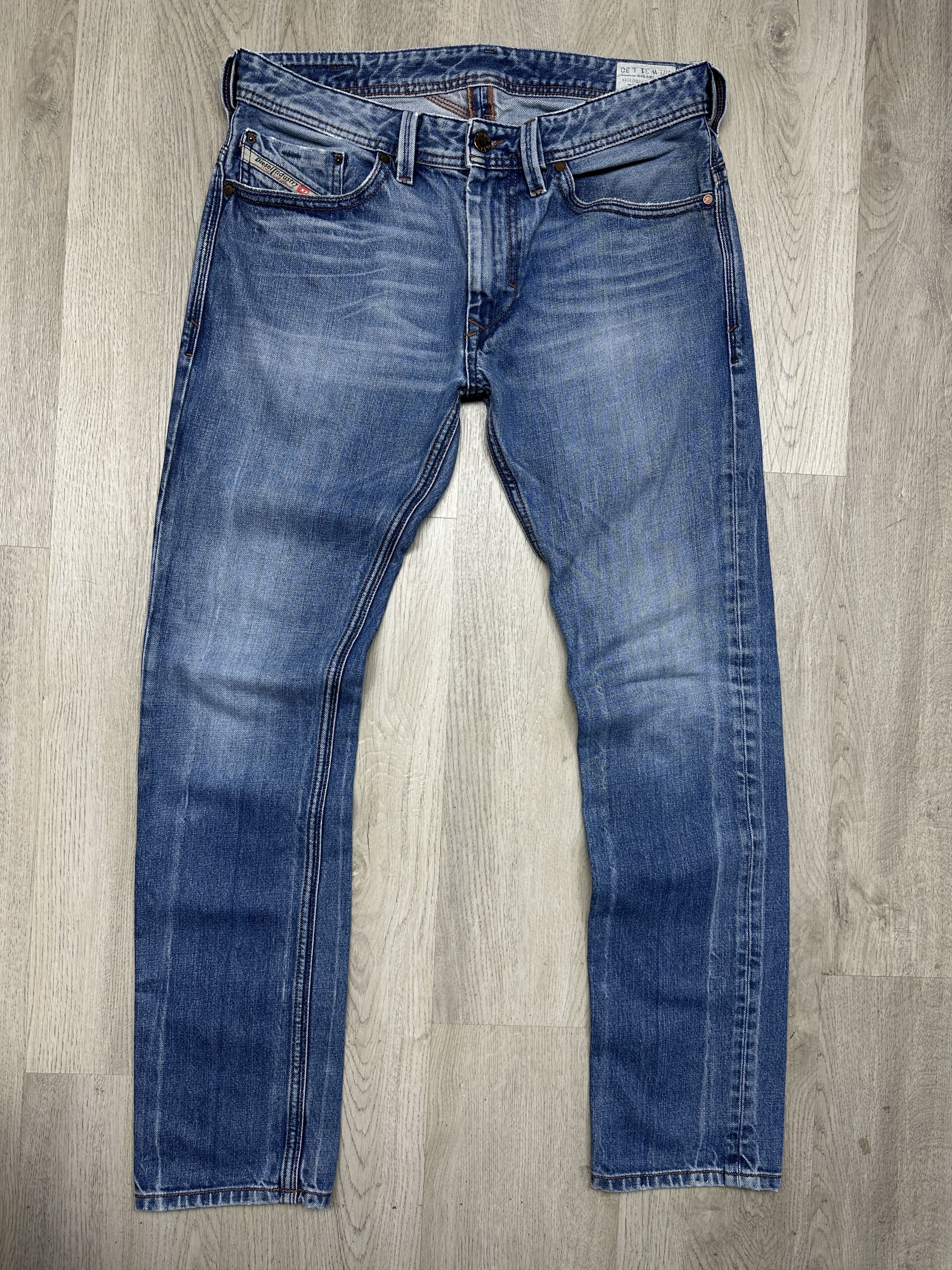 Diesel Diesel Mens Thanaz Denim Pants Jeans Size US 31 - 1 Thumbnail