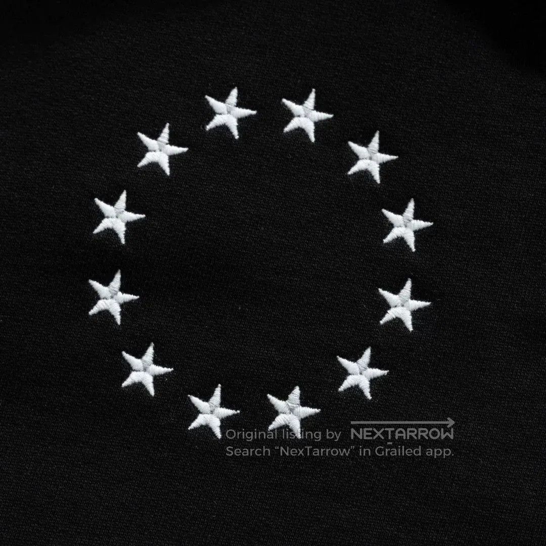 Etudes Etudes Men's Star Hooded Fleece Sweatshirt. Size US M / EU 48-50 / 2 - 6 Thumbnail