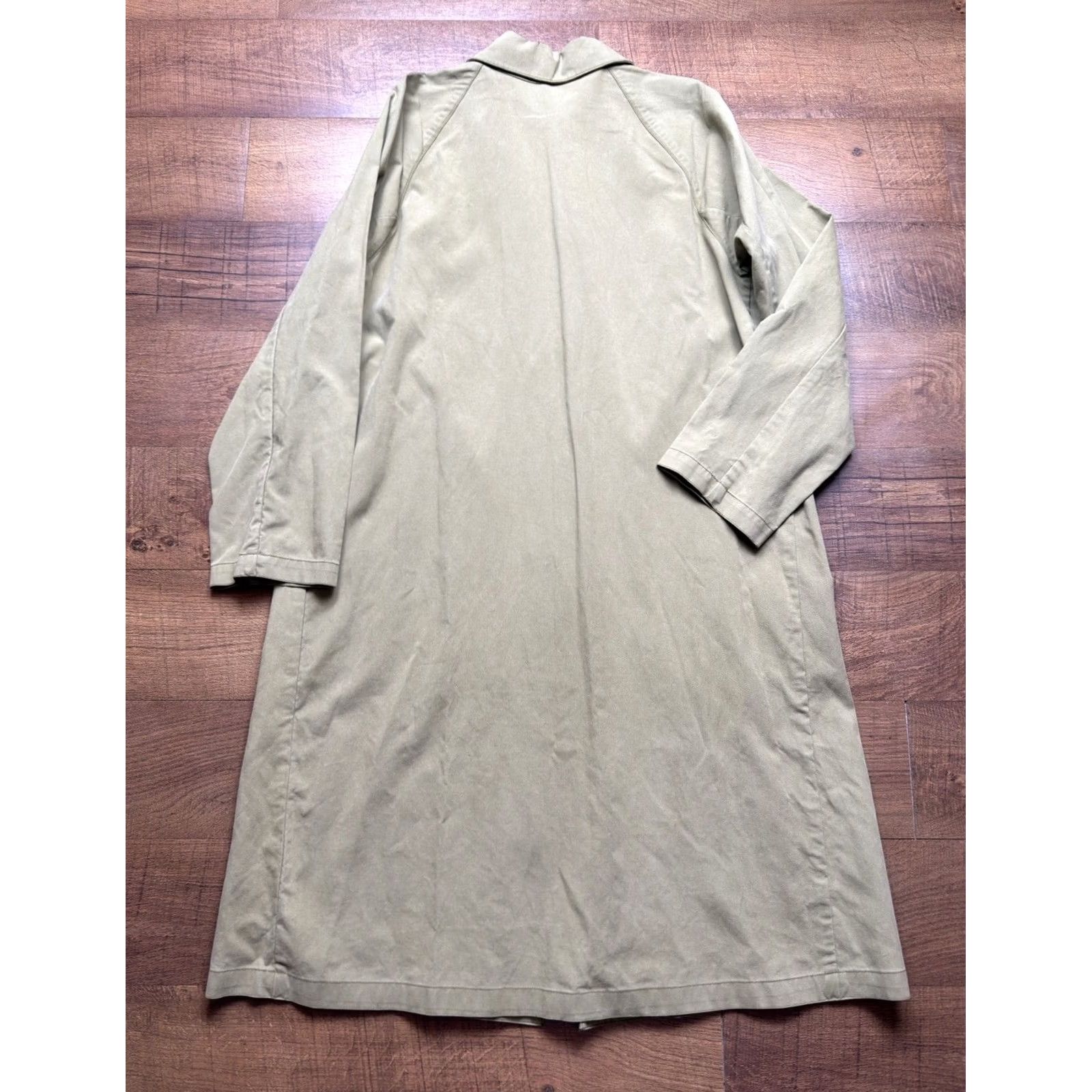 Ralph Lauren VTG 80s Polo Ralph Lauren Twill Cotton Duster Trench Coat Green Men’s Size Small Coat Size US S / EU 44-46 / 1 - 3 Thumbnail