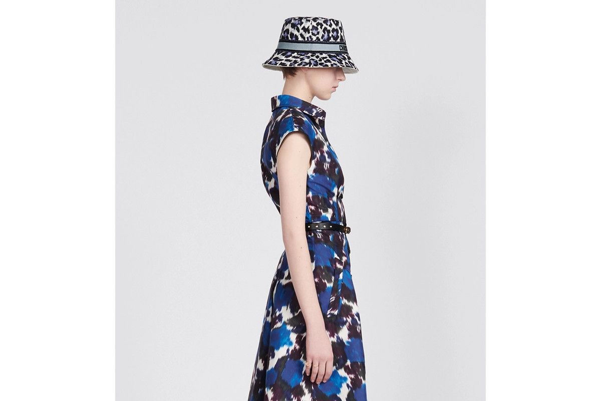Dior o1bcso1str0225 Belted Shirt Dress in Multicolor Size M / US 6-8 / IT 42-44 - 5 Thumbnail