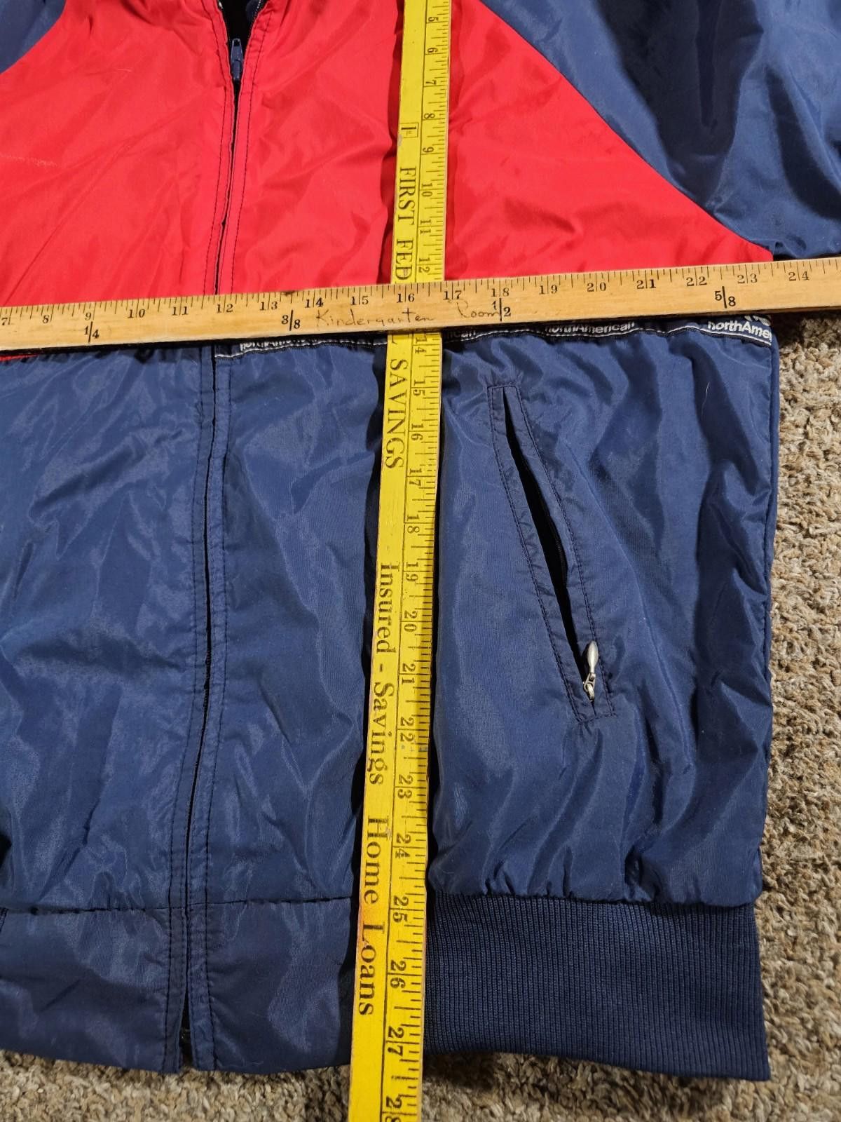 Canon cannon activewear north american fullzip jacket XL Red Blue Size US XL / EU 56 / 4 - 5 Thumbnail
