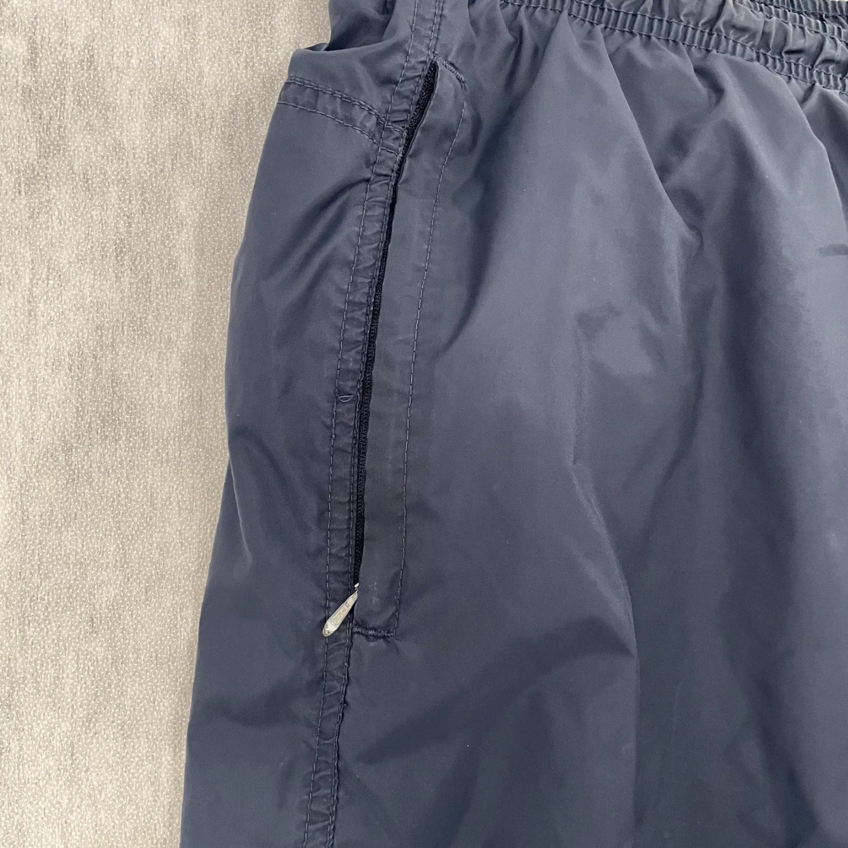 Nike VINTAGE Nike Jogger Pants Adult Large Blue Swoosh Athletic Mens L Size US 36 / EU 52 - 4 Thumbnail