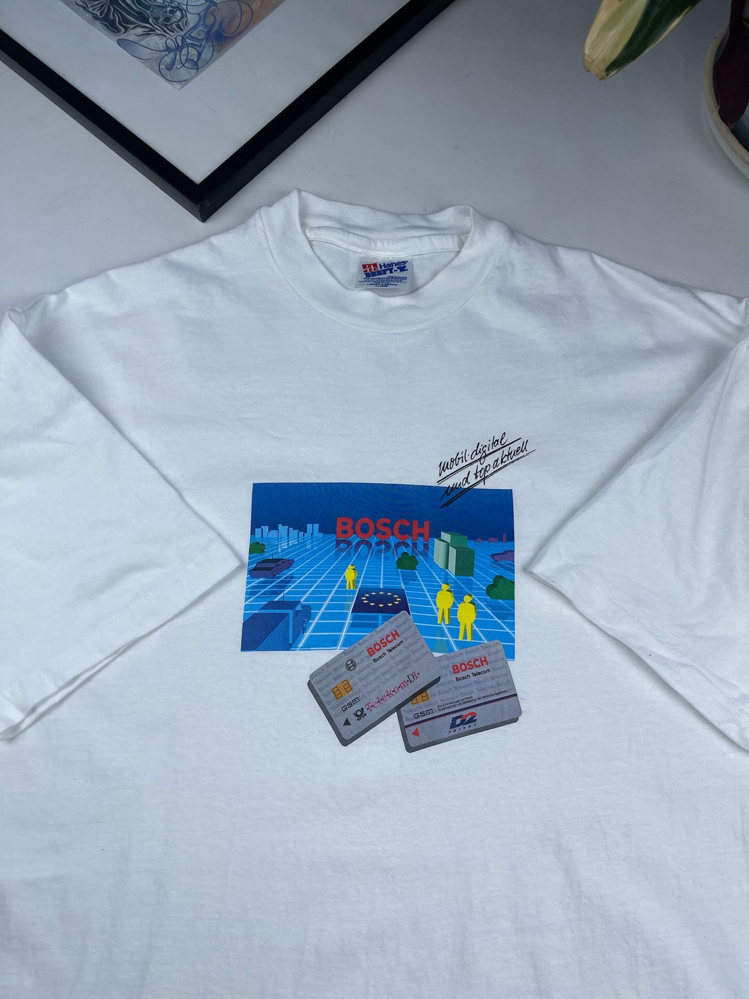 Other VINTAGE BOSCH SYSTEM ENGINEERING T-SHIRT Size US XL / EU 56 / 4 - 1 Thumbnail
