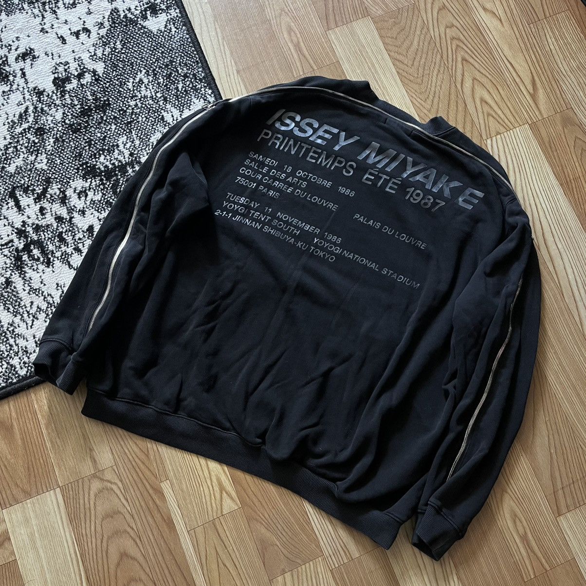 Homme Plisse Issey Miyake ISSEY MIYAKE AW87 SWEATSHIRT ZIPER Size US L / EU 52-54 / 3 - 2 Thumbnail