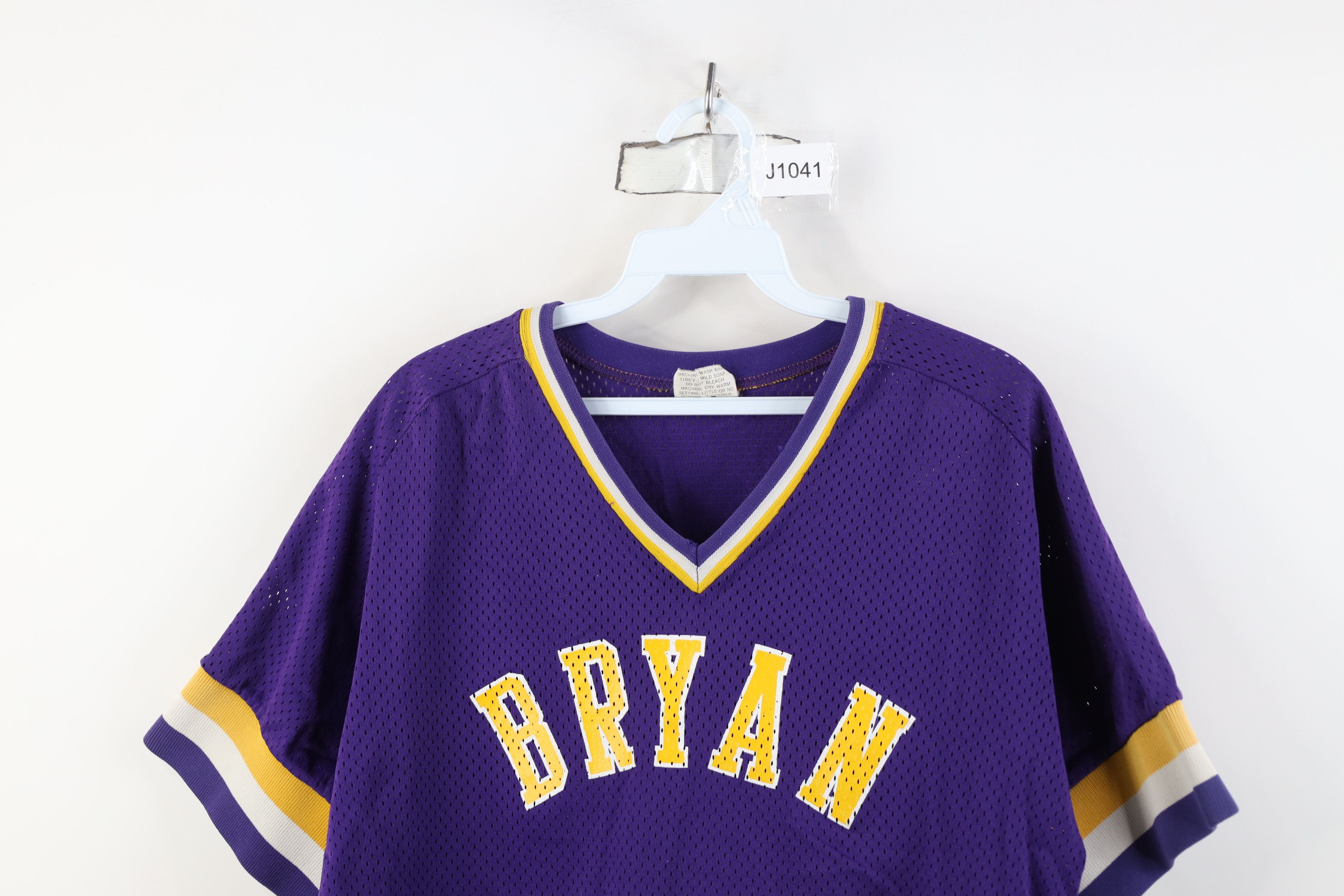 Vintage Vintage 70s Streetwear Short Sleeve Baseball Jersey USA Size US XL / EU 56 / 4 - 2 Thumbnail