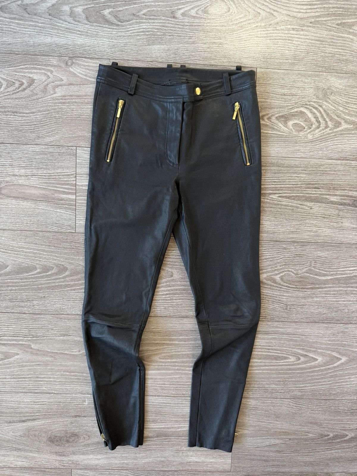 Other Depeche Leather Woman Pants Size 26" / US 2 / IT 38 - 9 Thumbnail