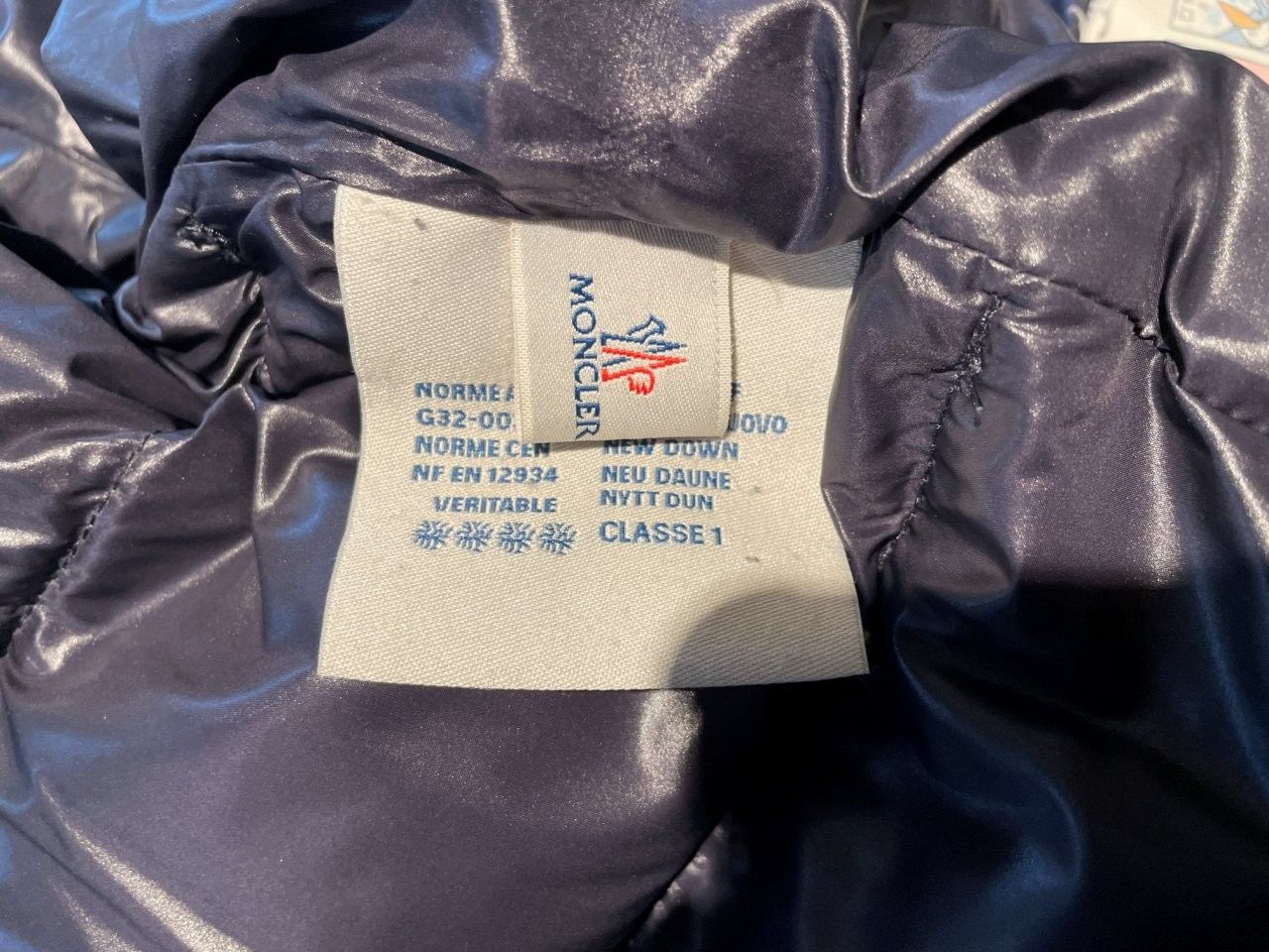 Moncler Moncler Montgenevre Hooded Wool Flannel Quilted Puffer Navy Size US L / EU 52-54 / 3 - 11 Thumbnail
