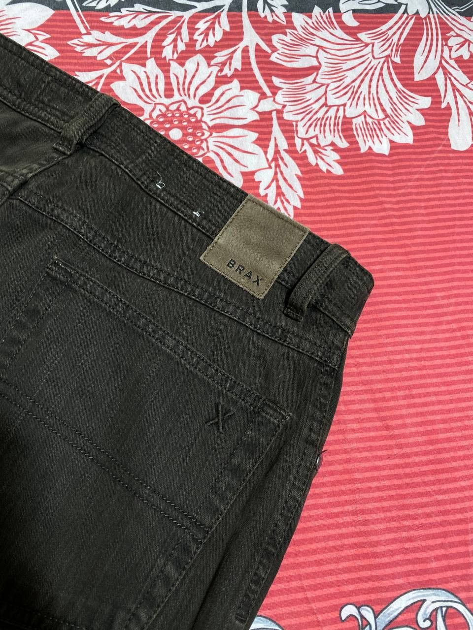 BRAX × Vintage VINTAGE BRAX CARLOS Regular Fit 5-Pocket stretch Jeans. Size US 32 / EU 48 - 3 Thumbnail