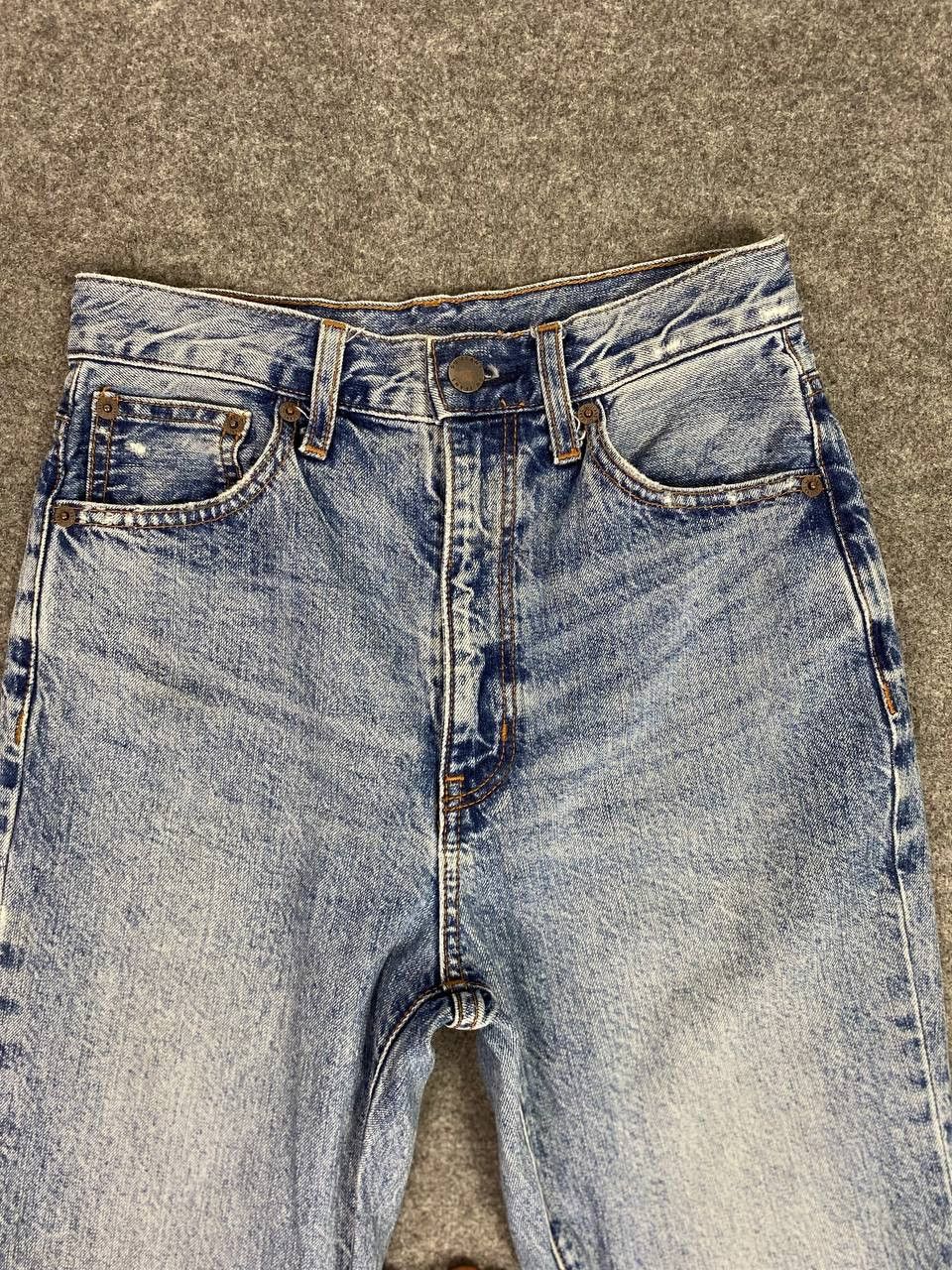 GU GU japanese brand bootcut flare distressed denim Size US 28 / EU 44 - 8 Thumbnail