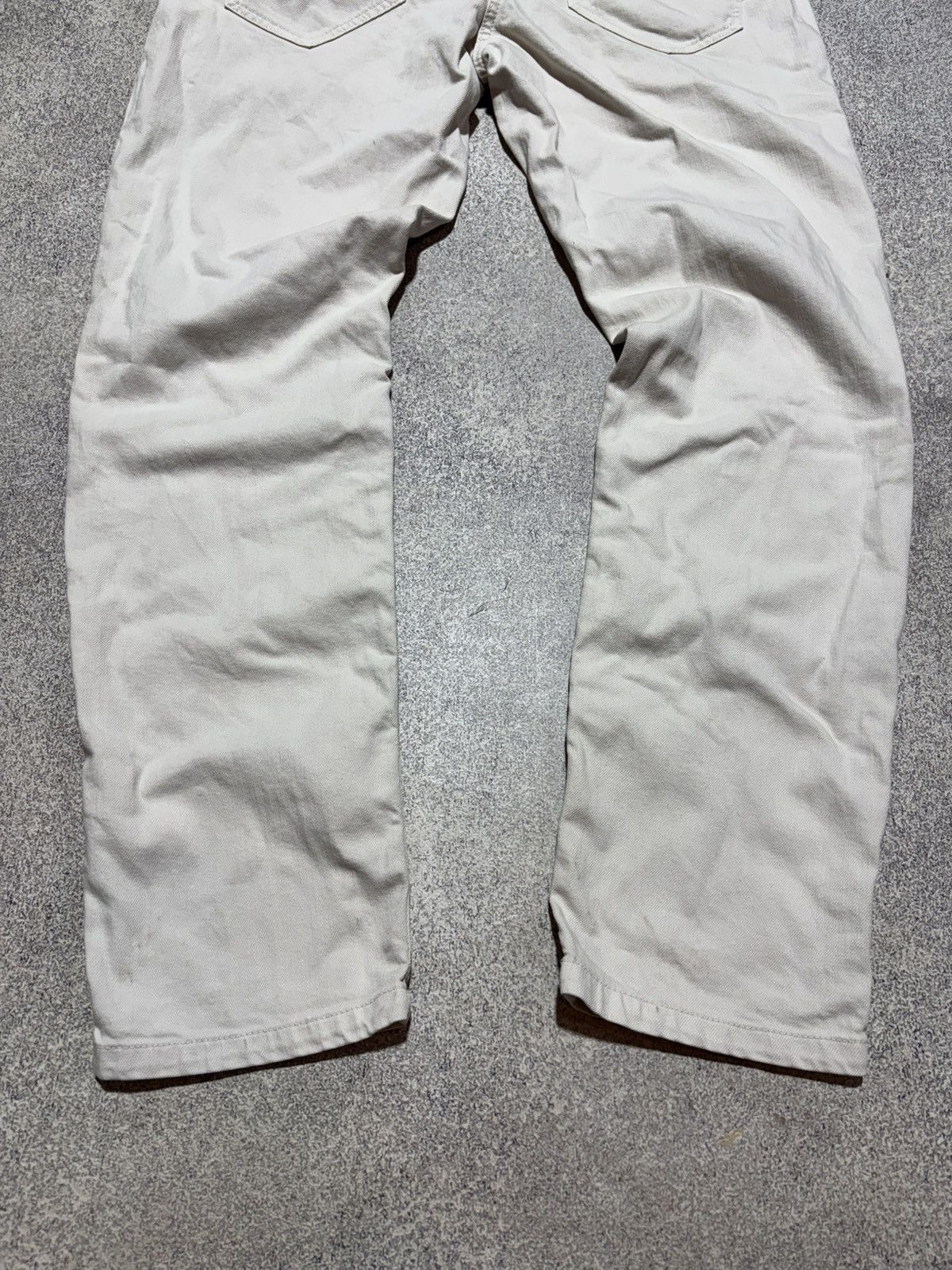 Brunello Cucinelli Brunello Cucinelli White Leg Jeans Trousers Low Waist IT46 Size 32" / US 10 / IT 46 - 7 Thumbnail