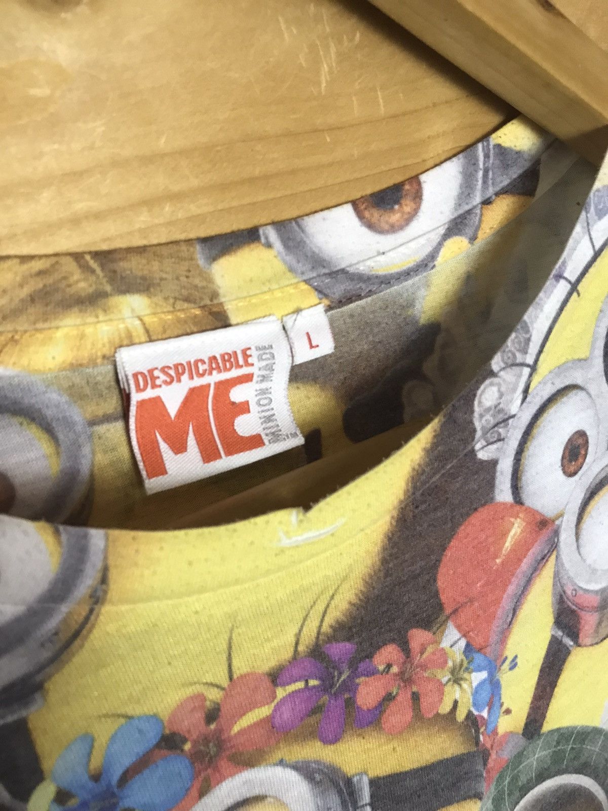 Cartoon Network Universal Studios Minion over print t-shirt Size US L / EU 52-54 / 3 - 4 Thumbnail