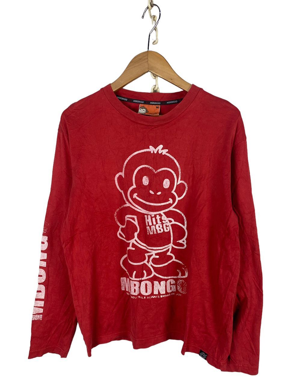 Japanese Brand Mbongo printed long sleeve tshirt Size US M / EU 48-50 / 2 - 1 Thumbnail