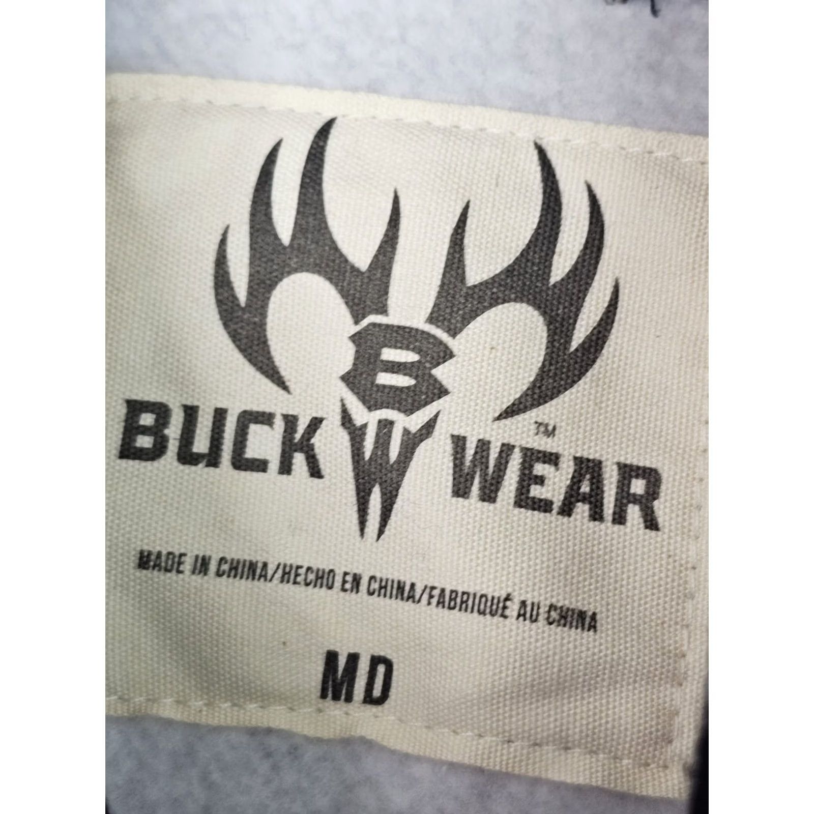 Vintage Buck Wear Hoodie Defend Freedom Since 1776 Men M Hooded Pullover Embroidered USA Graphic Print Gray NWT Size US M / EU 48-50 / 2 - 5 Thumbnail