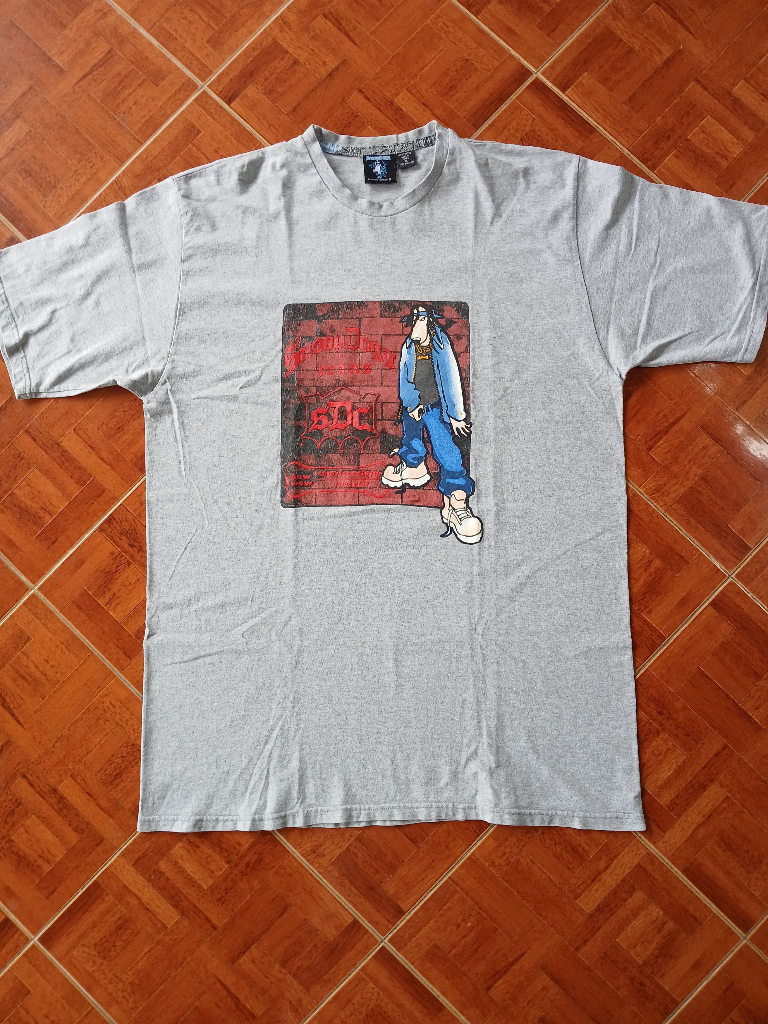 Snoop Dogg × Vintage Vintage Snoop Doggy Dog Jeans Clothing Company Tshirt Size US XL / EU 56 / 4 - 1 Thumbnail