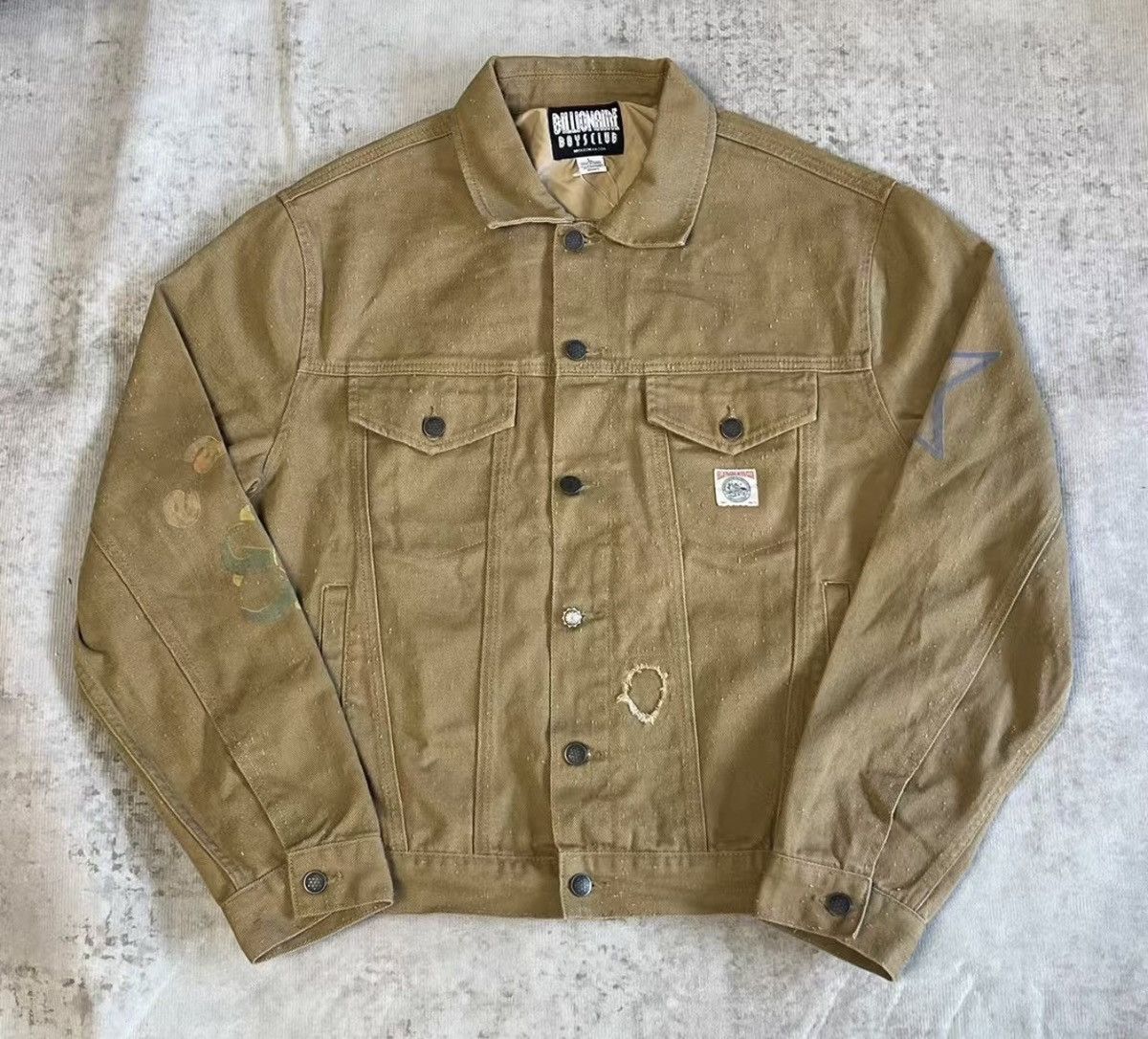 Billionaire Boys Club BBC ICECREAM Graffiti Denim Jacket bomber Size US L / EU 52-54 / 3 - 2 Thumbnail