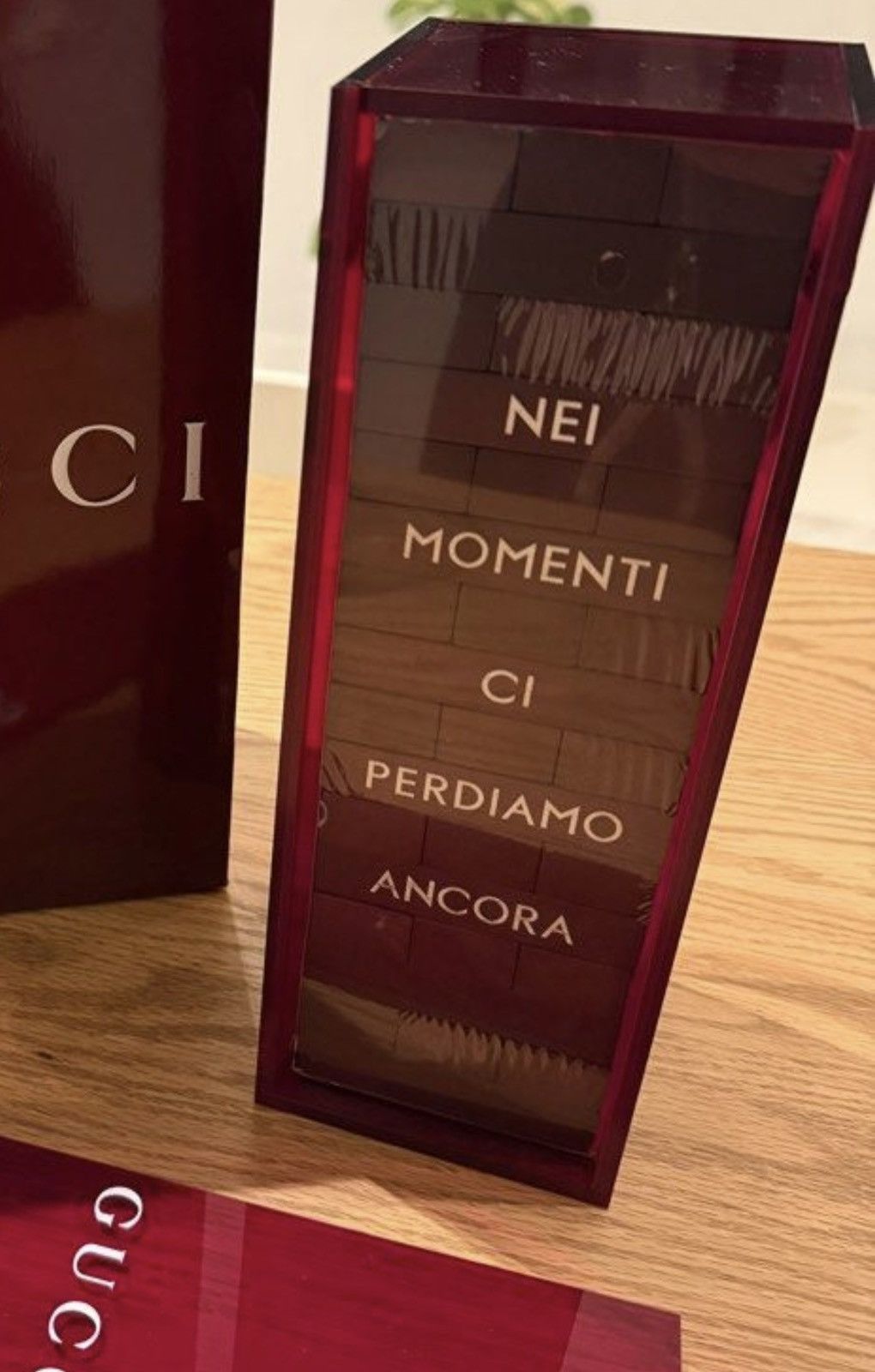 Gucci 🌕 Gucci VIP jenga board block game Size ONE SIZE - 4 Thumbnail