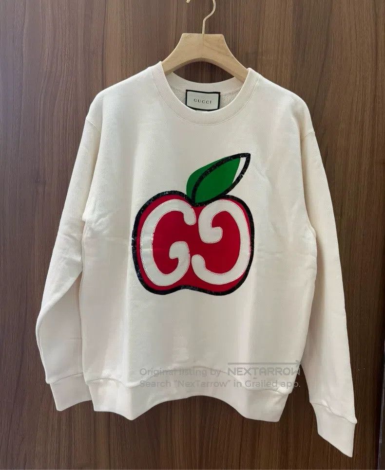 Gucci Gucci Apple GG Sweatshirt Size US S / EU 44-46 / 1 - 1 Thumbnail