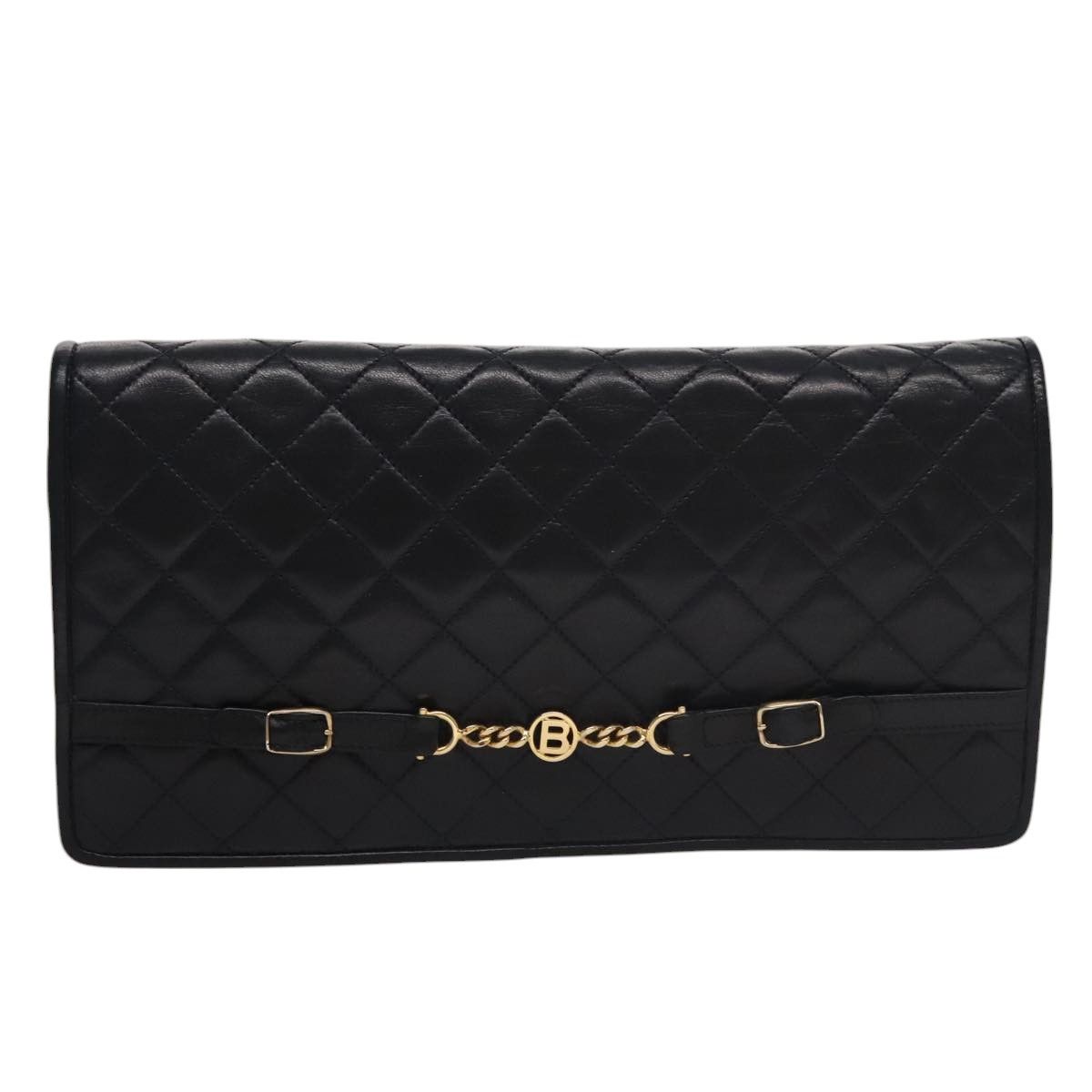 Bally Black Leather Shoulder Bag (Pre-Owned) Size ONE SIZE - 1 Thumbnail