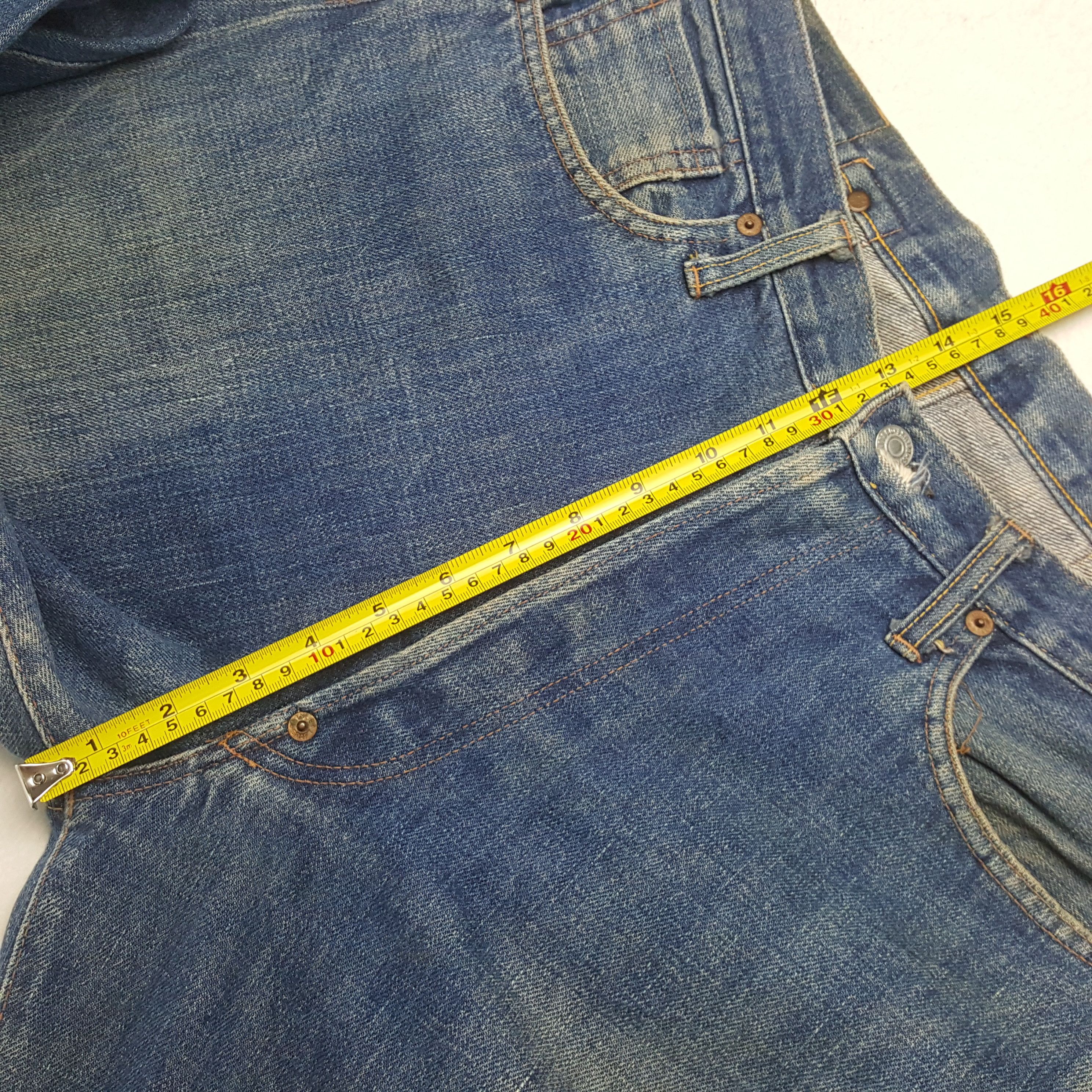 Evisu Evis Japanese Brand Streetwear Custom Daicock Jeans RR10 Size US 32 / EU 48 - 8 Thumbnail
