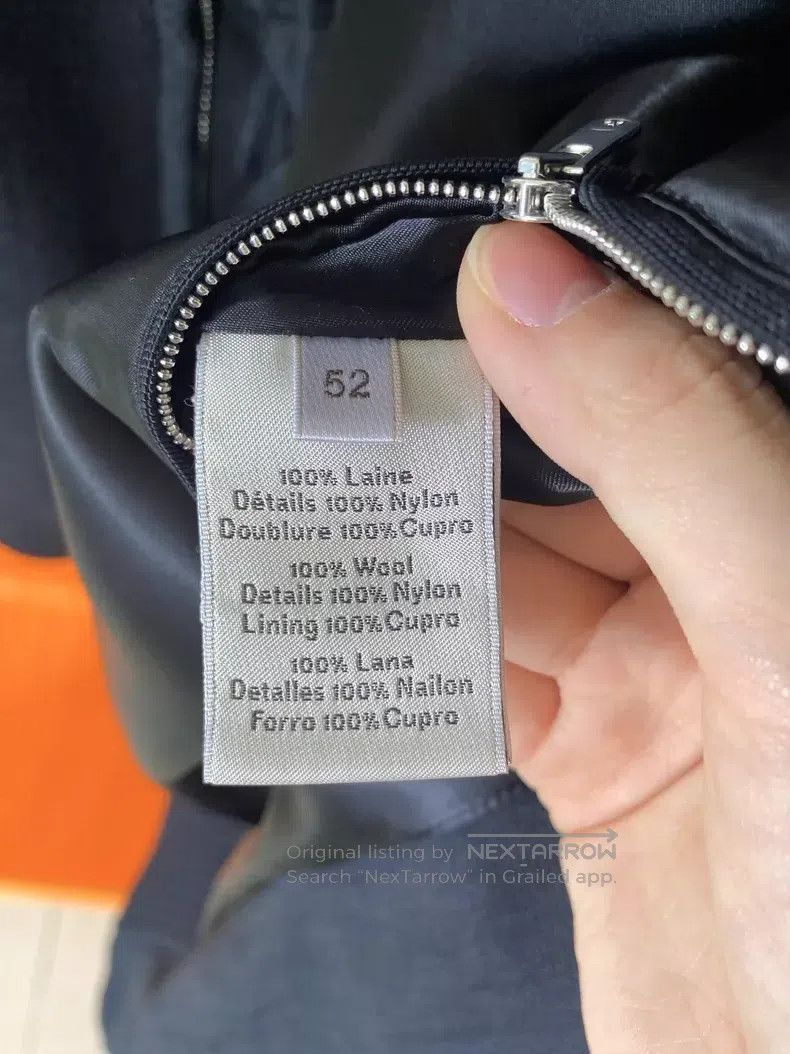 Hermes Hermes Jacket for men blue black Size US L / EU 52-54 / 3 - 4 Thumbnail
