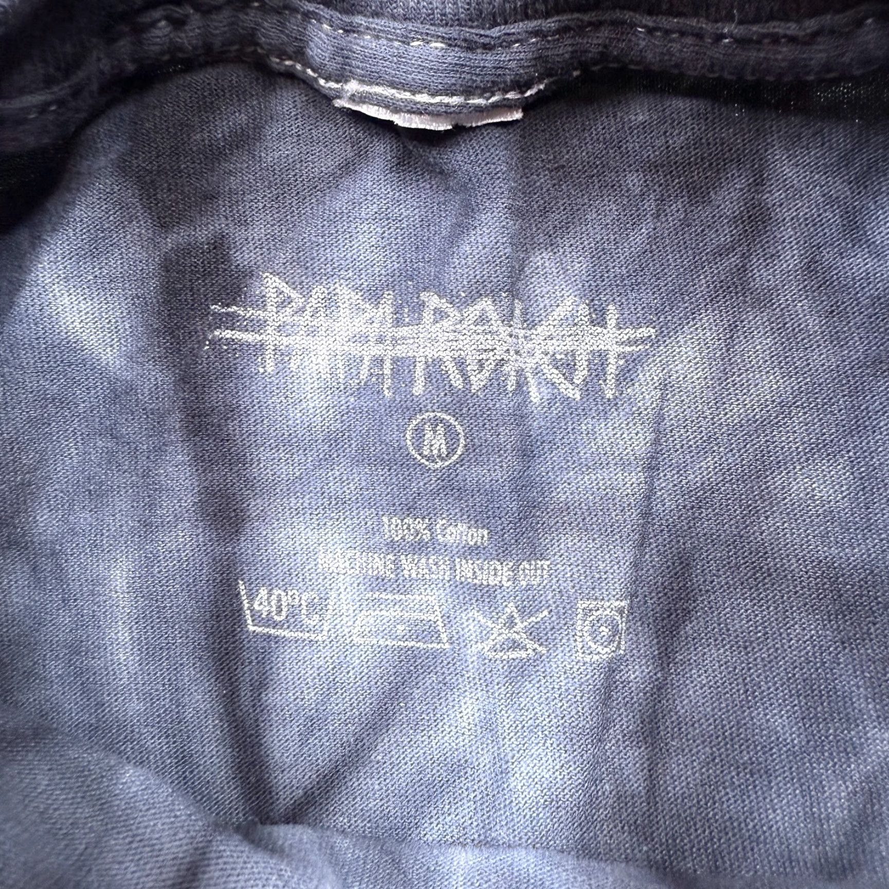 Vintage Paparoach Graphic T Shirt Men's M Gray Tie Dye Short Sleeve Rock Band Tee Size US M / EU 48-50 / 2 - 7 Thumbnail