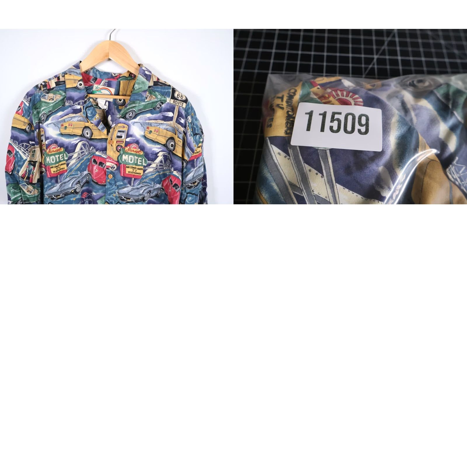 Paradise Found VTG Paradise Found Shirt Men's 3XL Multicolor Floral Short Sleeve Button-Up Hawaiian Cars Interstate Motels Size US XXL / EU 58 / 5 - 8 Thumbnail