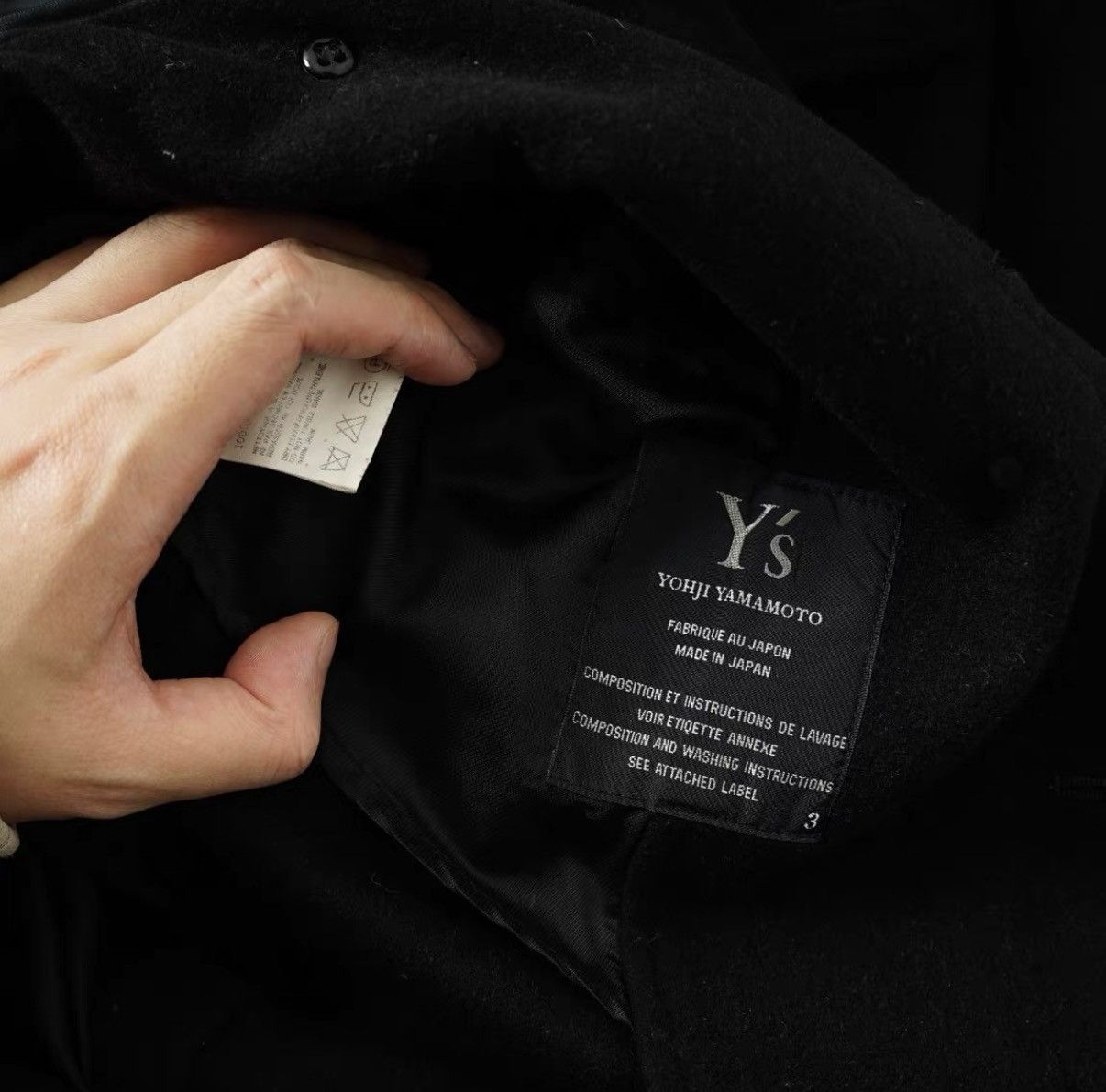 Yohji Yamamoto Yohji Yamamoto Y's Fall/Winter Oversized Coat Size US M / EU 48-50 / 2 - 8 Thumbnail