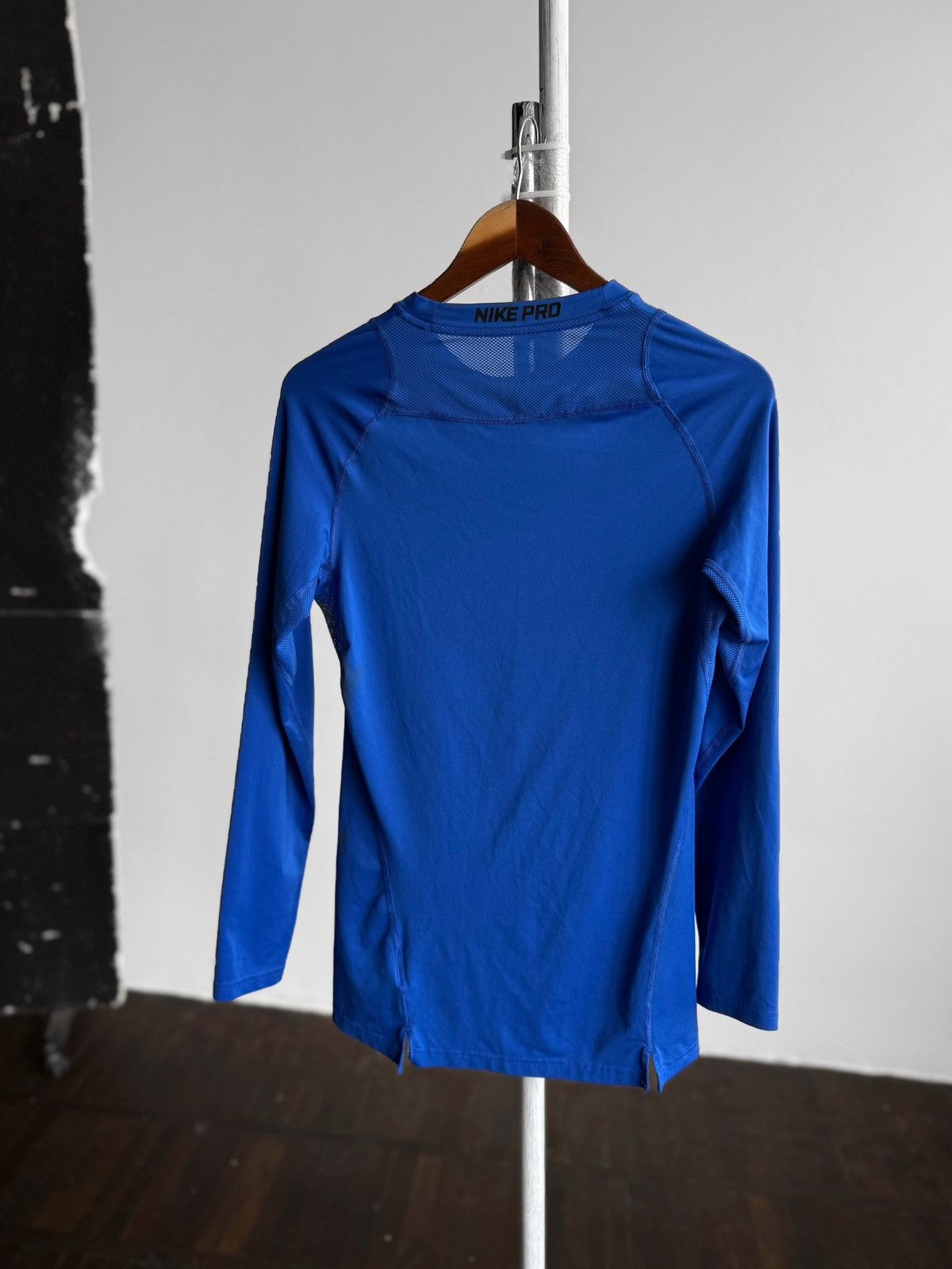 Nike Nike Pro Cool Compression Mens Long Sleeve Top Blue Dri-Fit Size US L / EU 52-54 / 3 - 4 Thumbnail