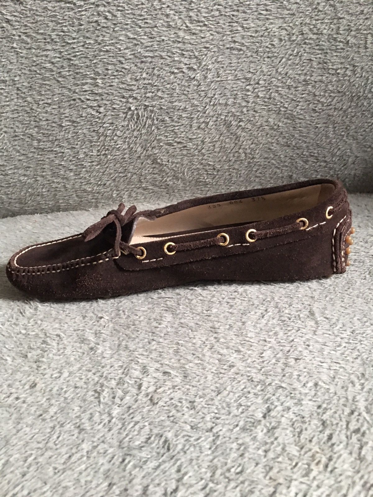 Car Shoe The Original Car Shoe by PRADA Brown Suede Driving Shoes Size US 7.5 / IT 37.5 - 6 Thumbnail