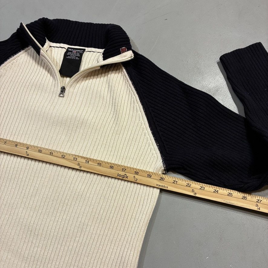 Polo Ralph Lauren Polo Jeans Co. Ralph Lauren Half-Zip Ribbed Sweater Cream Size XL / US 12-14 / IT 48-50 - 4 Thumbnail