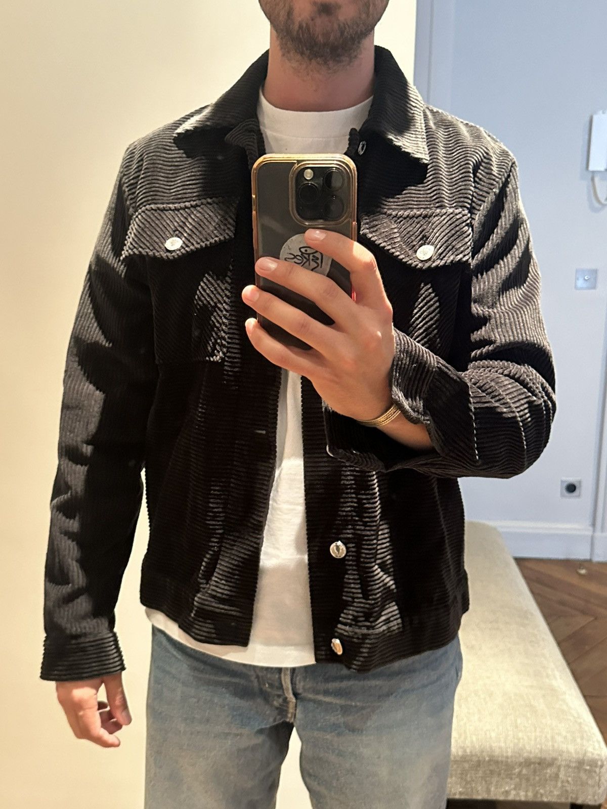 Sefr Séfr Eric corduroy trucker jacket Size US S / EU 44-46 / 1 - 1 Thumbnail
