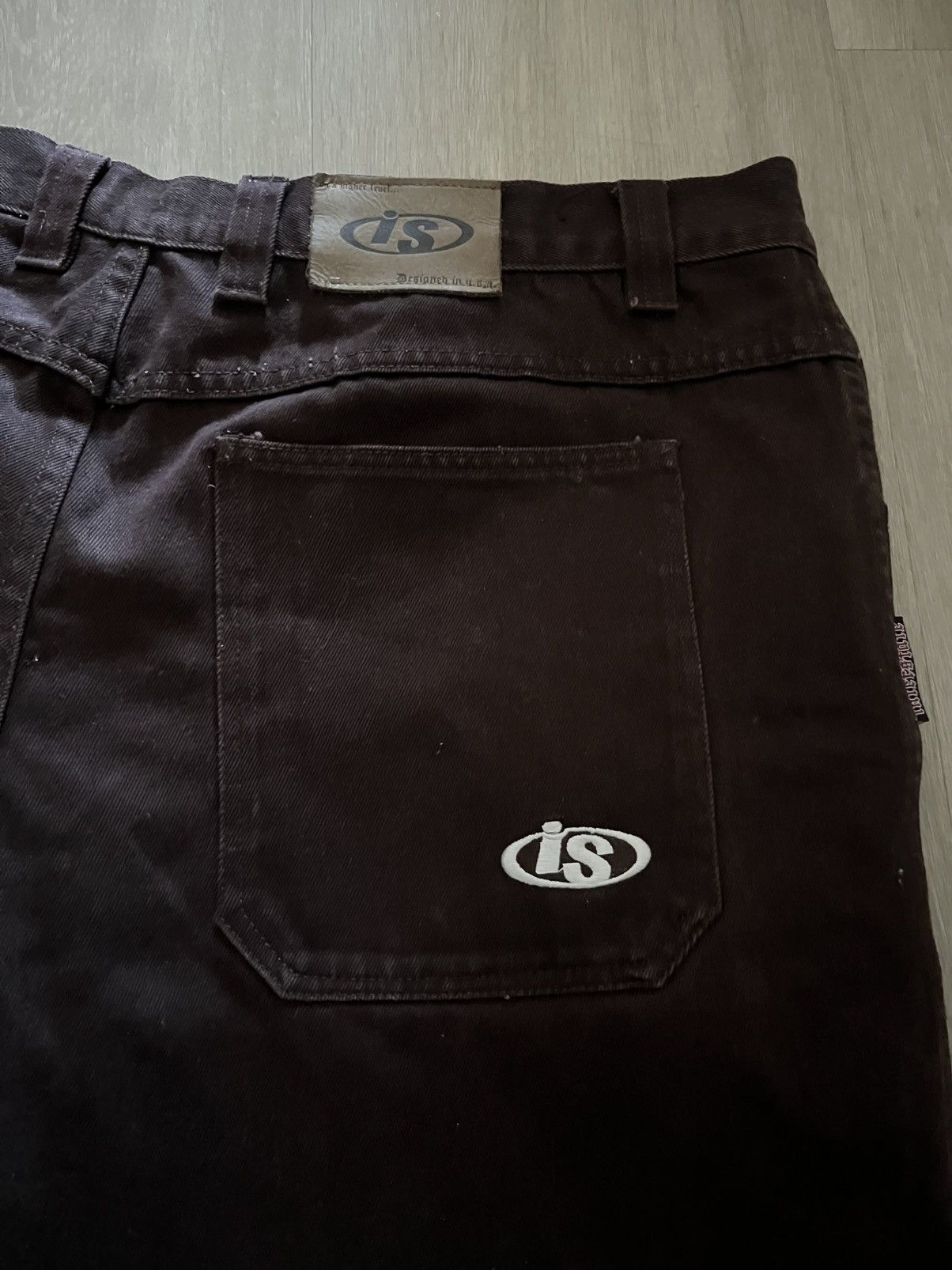 Other Vintage Baggy Interstate Jeans Size US 42 / EU 58 - 3 Thumbnail