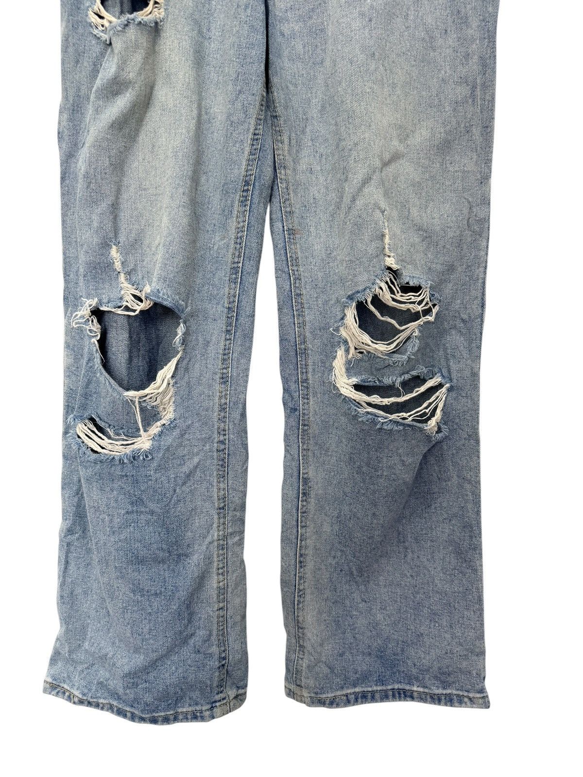 Japanese Brand Vintage Unbranded Distressed Denim Jeans Size US 28 / EU 44 - 3 Thumbnail
